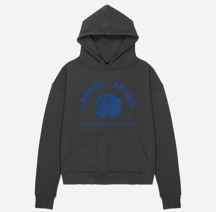 Absent × Fugazi Fugazi Absent Cerebral Raf Simons Brain Washed Black Hoodie Size US XL / EU 56 / 4 - 1 Thumbnail