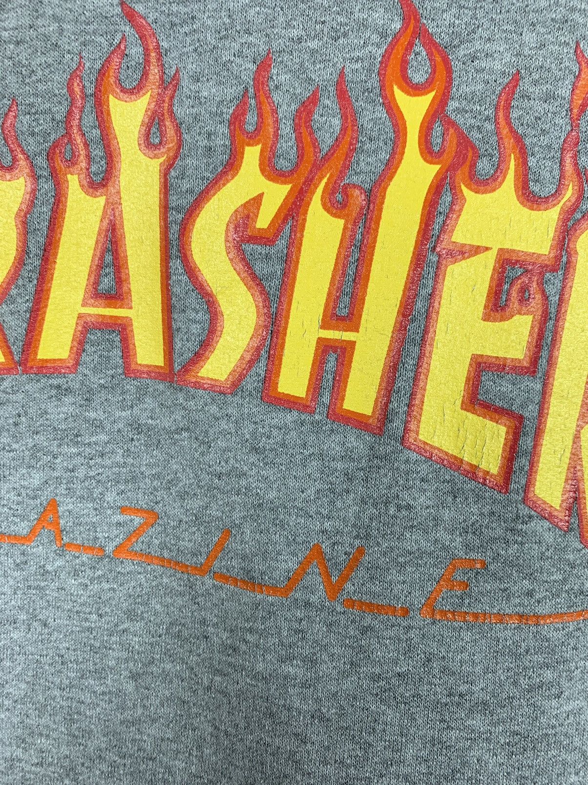 Thrasher Vintage Thrasher Magazine Flames Logo Hoodie Size US L / EU 52-54 / 3 - 7 Thumbnail