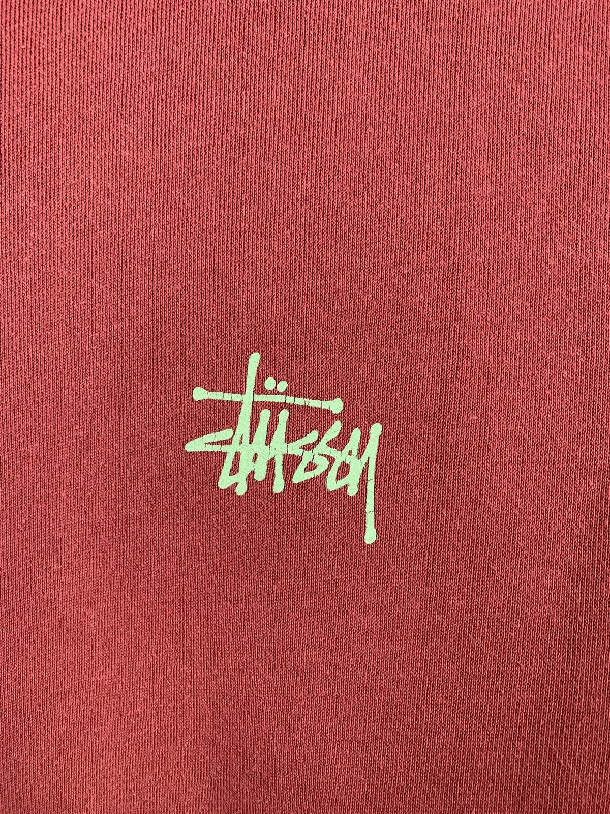 Stussy Vintage Stussy Made In USA Big Logo Coral Sweatshirt Size US S / EU 44-46 / 1 - 13 Thumbnail