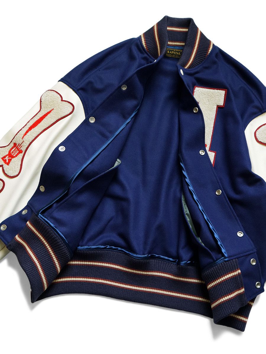 Kapital Kapital 40s Wool I-Five Varsity Jacket Size US L / EU 52-54 / 3 - 7 Thumbnail
