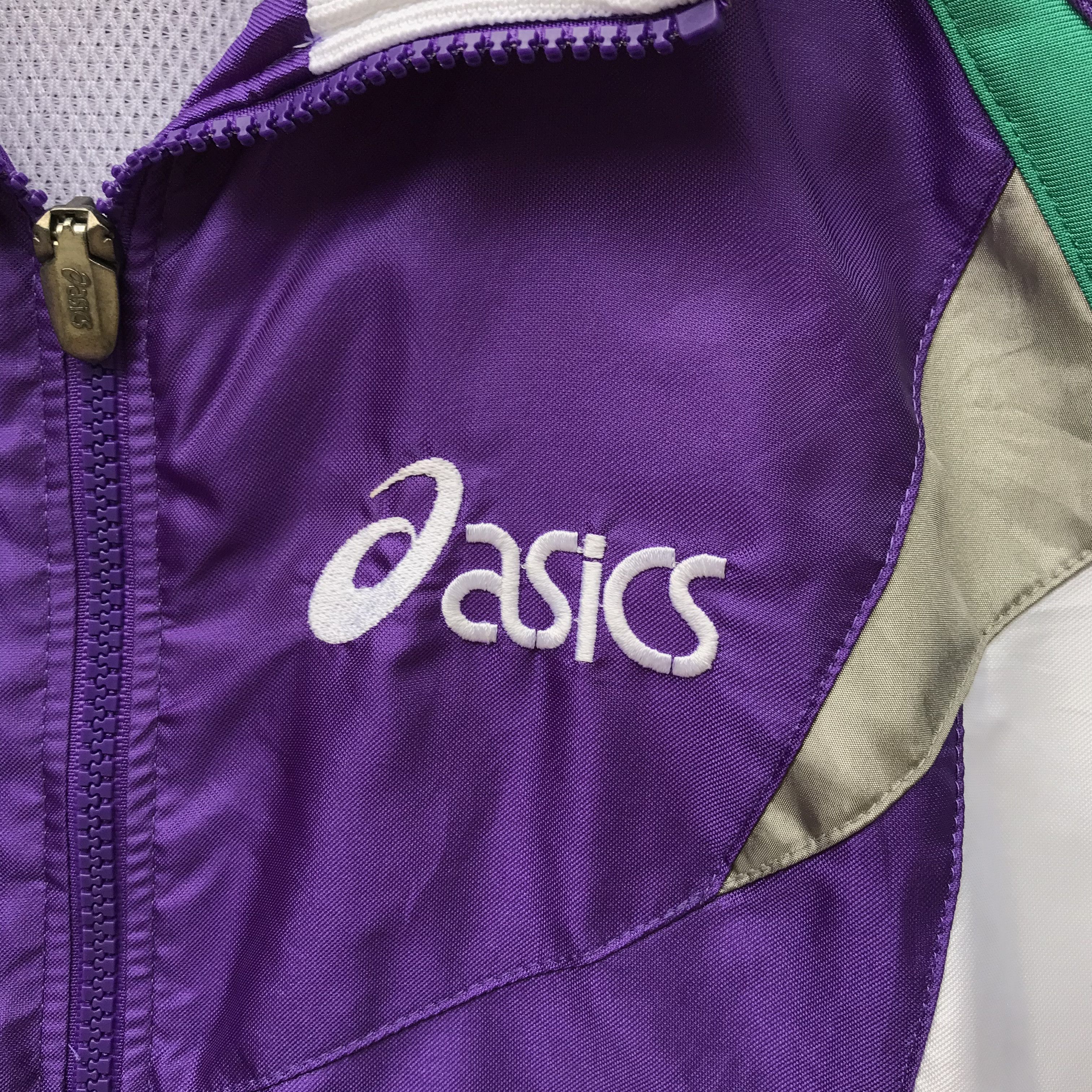 Asics Vintage Asics Windbreaker Jacket Size US M / EU 48-50 / 2 - 7 Thumbnail
