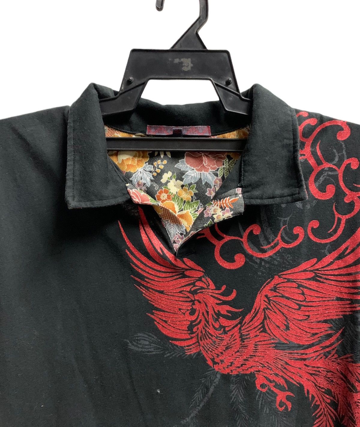 Japanese Brand Mega Rare Bird Logo Sukajan Collar Shirts Size US M / EU 48-50 / 2 - 5 Thumbnail