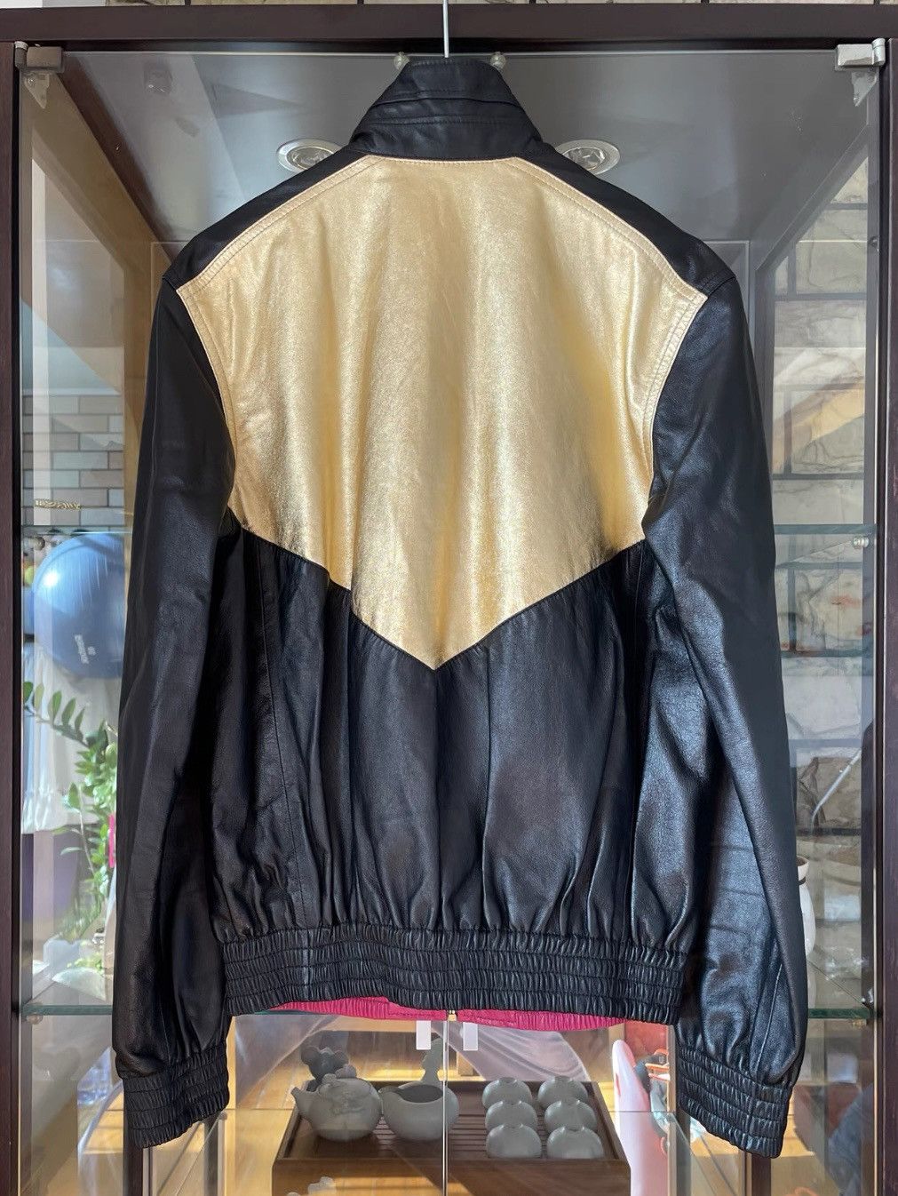 Hedi Slimane × Saint Laurent Paris 16SS Crystal and Leopard Leather Jacket Sz44 Size US S / EU 44-46 / 1 - 3 Thumbnail