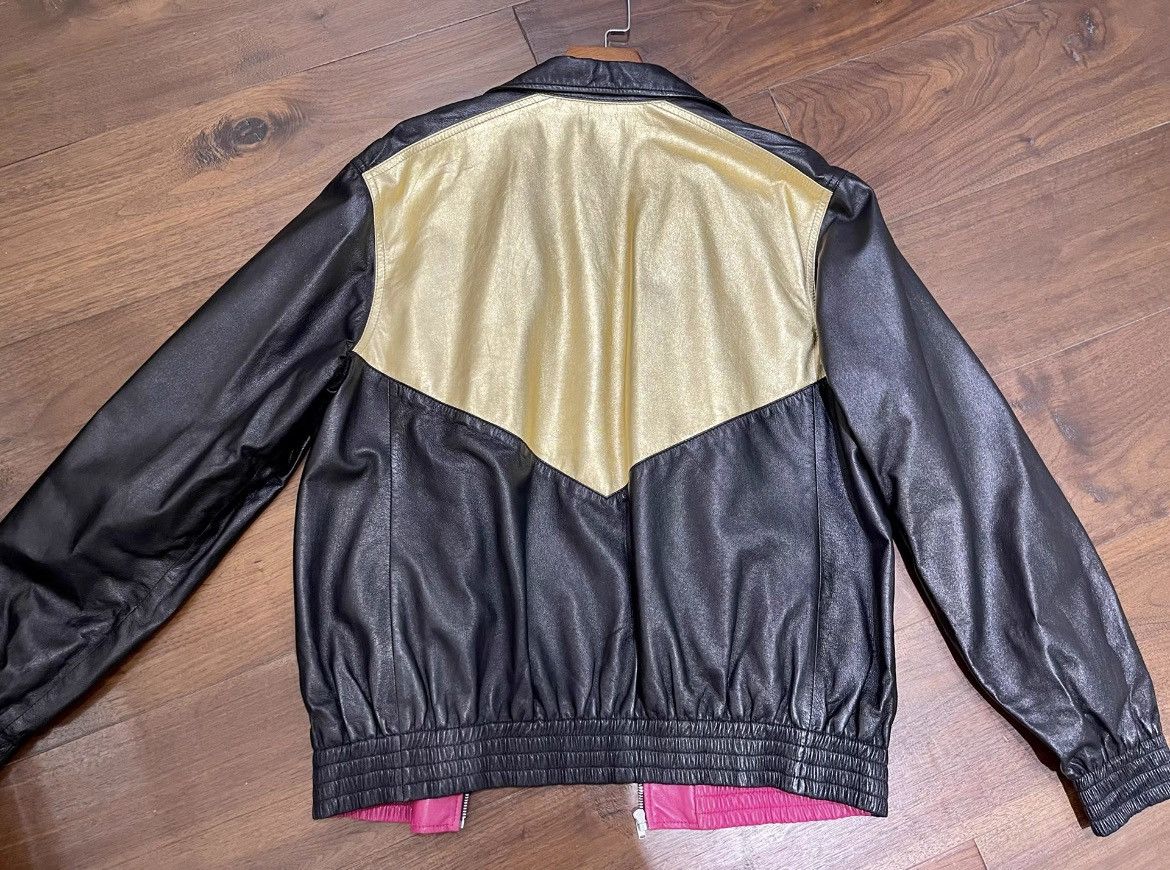 Hedi Slimane × Saint Laurent Paris 16SS Crystal and Leopard Leather Jacket Sz50 Size US M / EU 48-50 / 2 - 7 Thumbnail