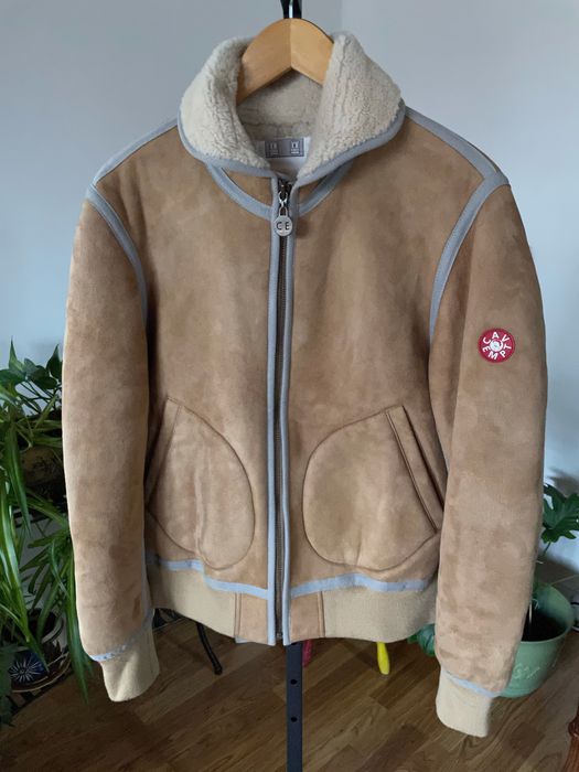 Cav Empt Sheepskin Bomber Jacket AW14 Grailed