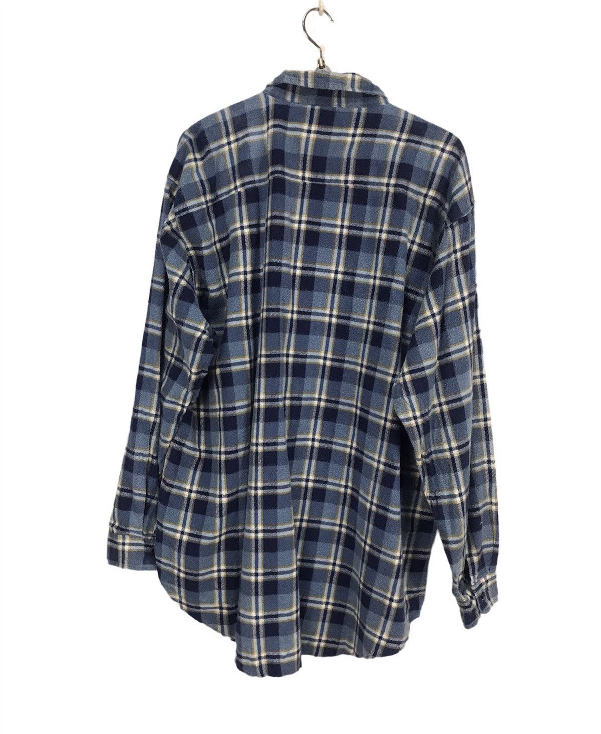 Japanese Brand × Vintage Vintage button up flannel single pocket by B.T club Size US XL / EU 56 / 4 - 2 Thumbnail