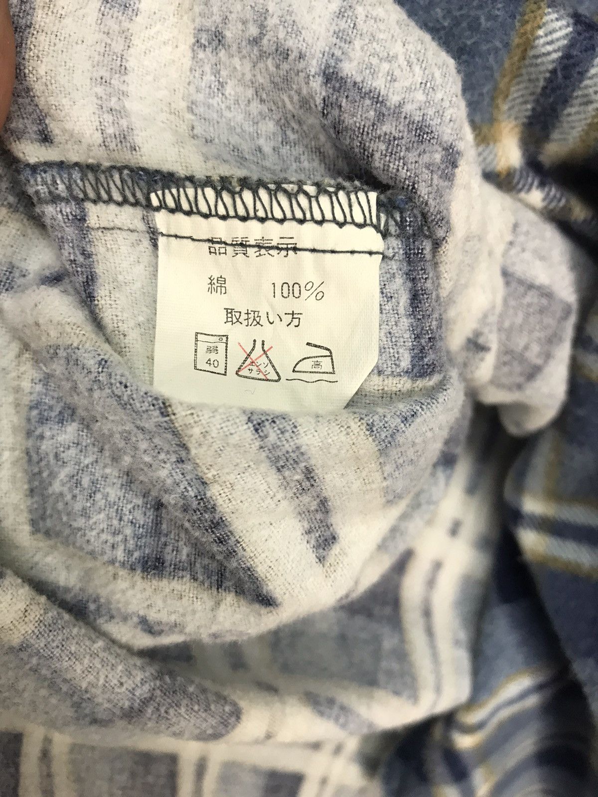 Japanese Brand × Vintage Vintage button up flannel single pocket by B.T club Size US XL / EU 56 / 4 - 4 Thumbnail