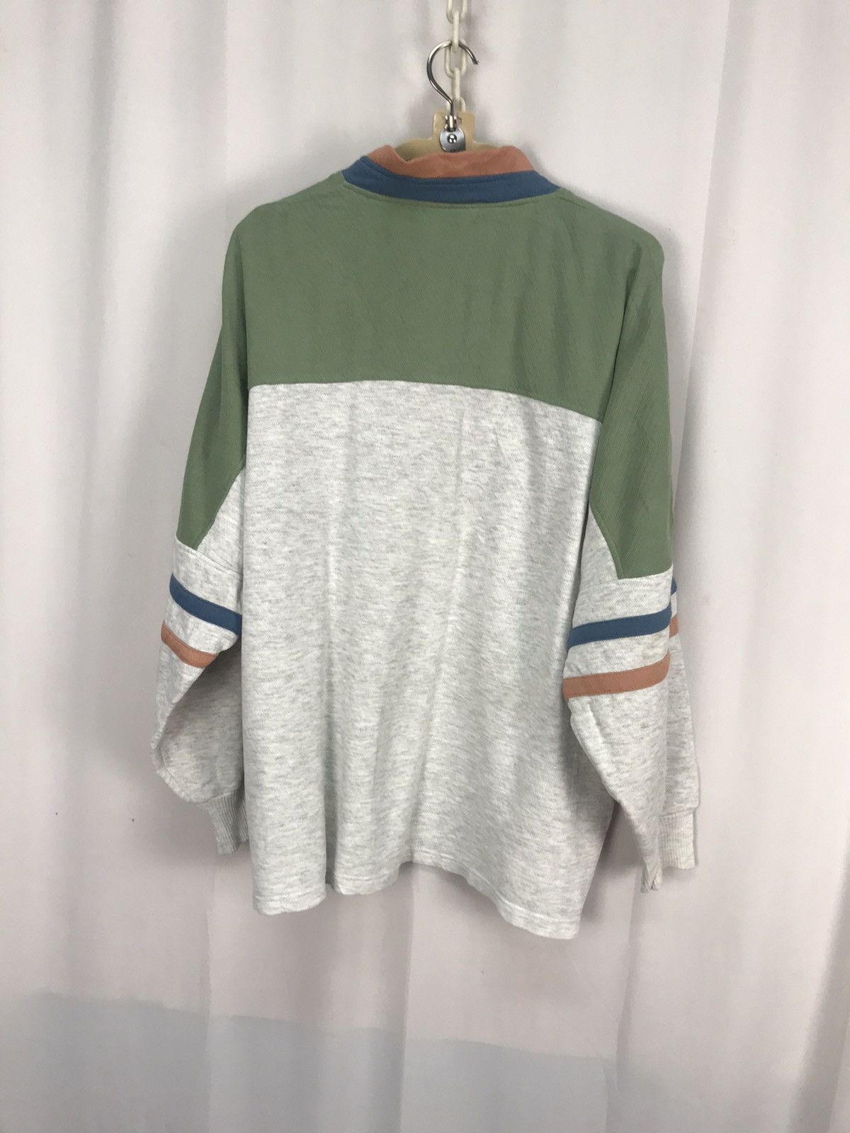 Japanese Brand × Vintage Vintage Valentino monica spellout half zipper sweatshirt Size US XL / EU 56 / 4 - 6 Thumbnail