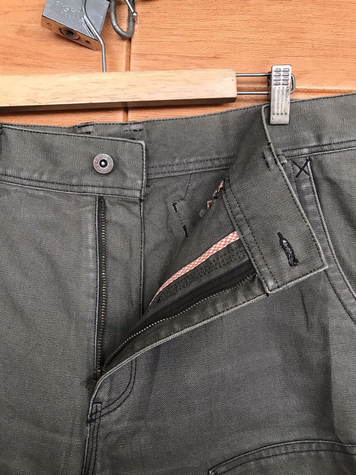 Tete Homme 1990s Tete Homme Double Knee Denim Jeans Size US 36 / EU 52 - 16 Thumbnail
