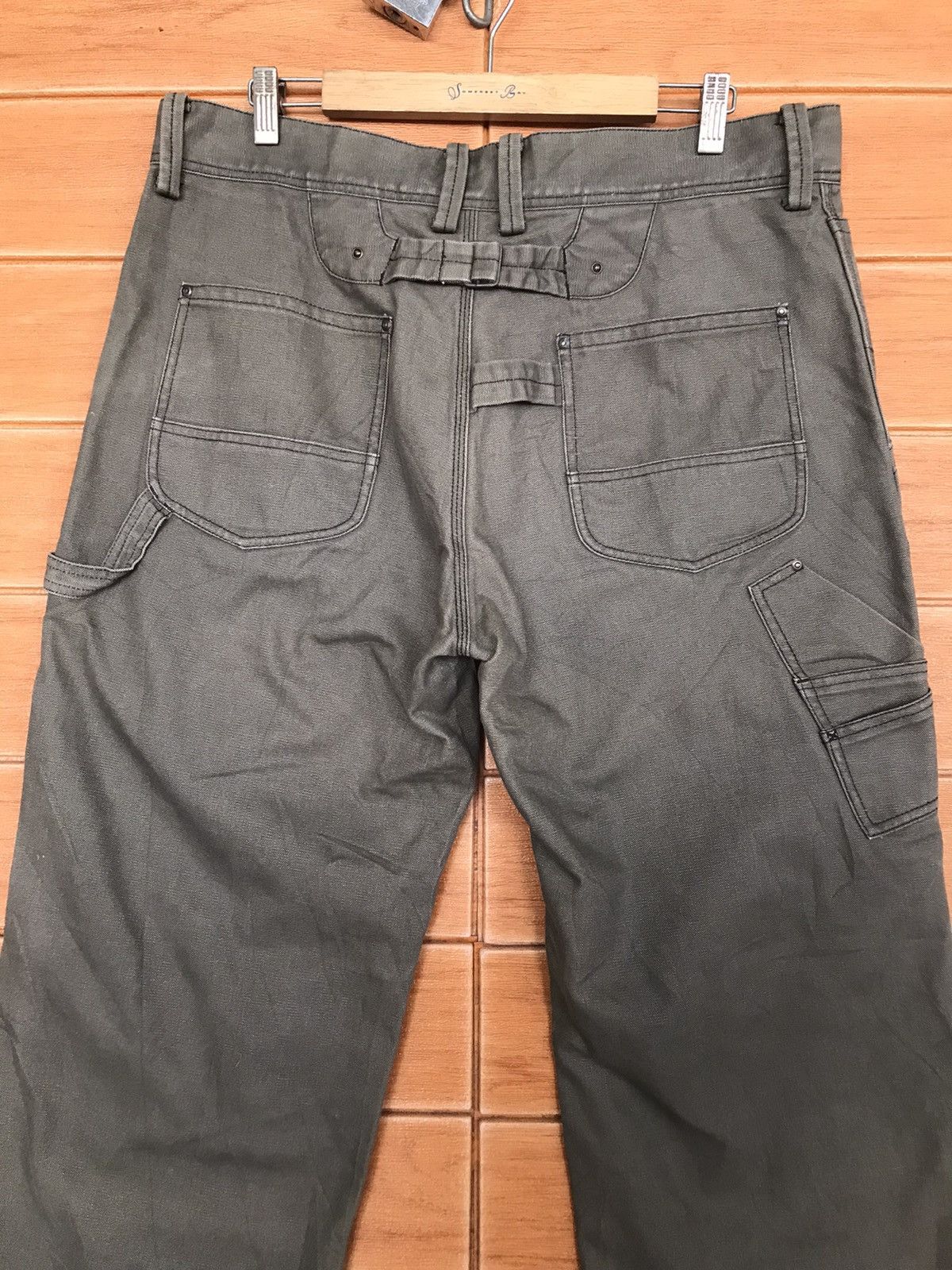 Tete Homme 1990s Tete Homme Double Knee Denim Jeans Size US 36 / EU 52 - 10 Thumbnail