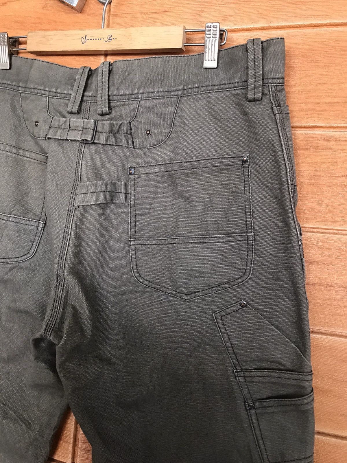 Tete Homme 1990s Tete Homme Double Knee Denim Jeans Size US 36 / EU 52 - 13 Thumbnail