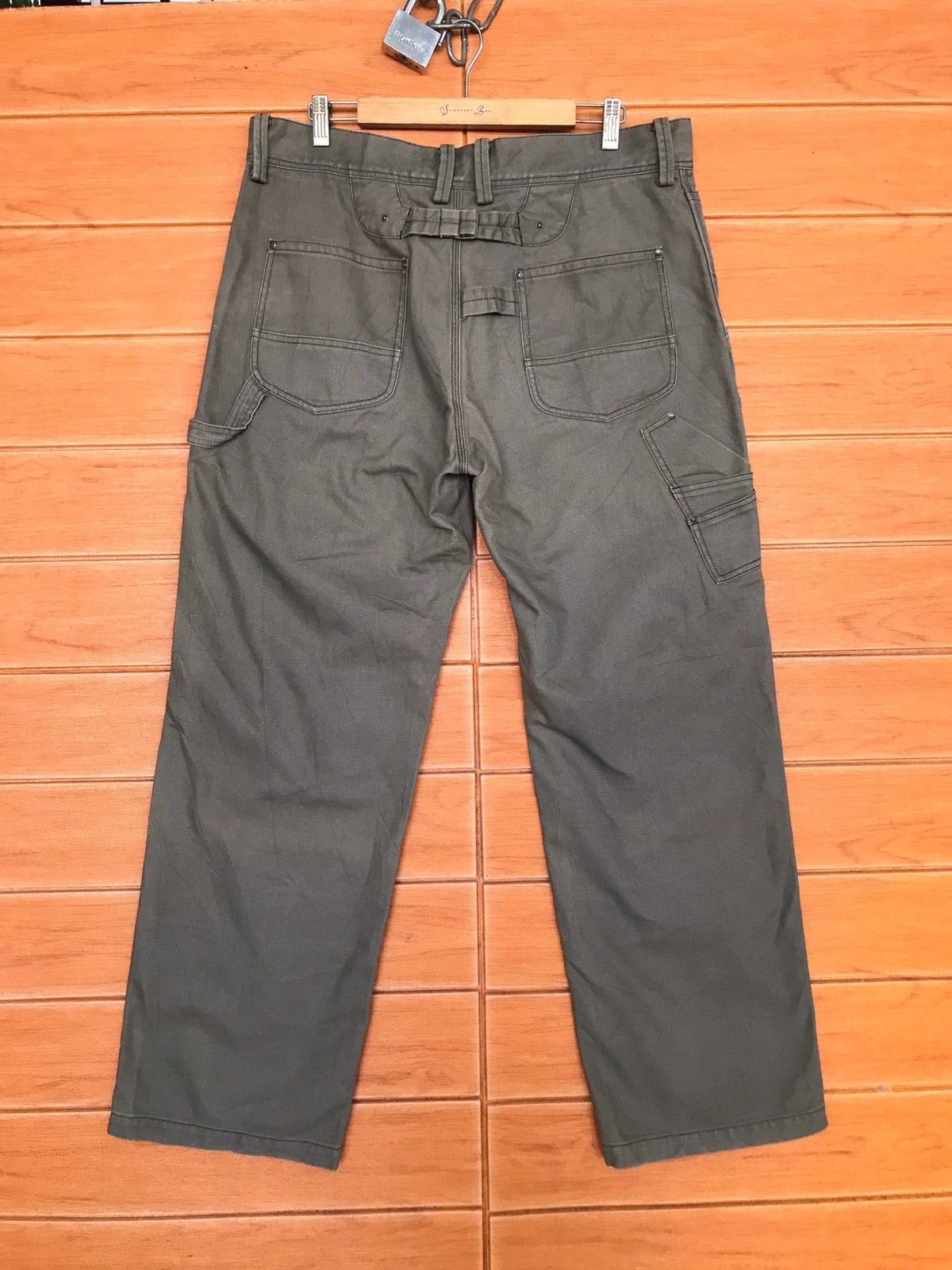 Tete Homme 1990s Tete Homme Double Knee Denim Jeans Size US 36 / EU 52 - 9 Thumbnail