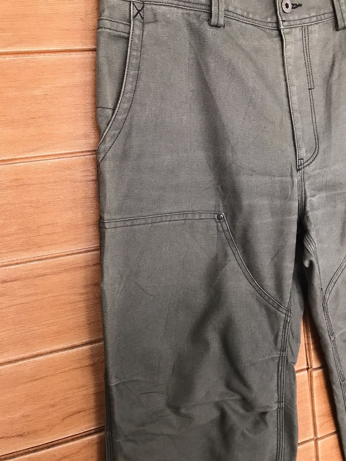 Tete Homme 1990s Tete Homme Double Knee Denim Jeans Size US 36 / EU 52 - 6 Thumbnail