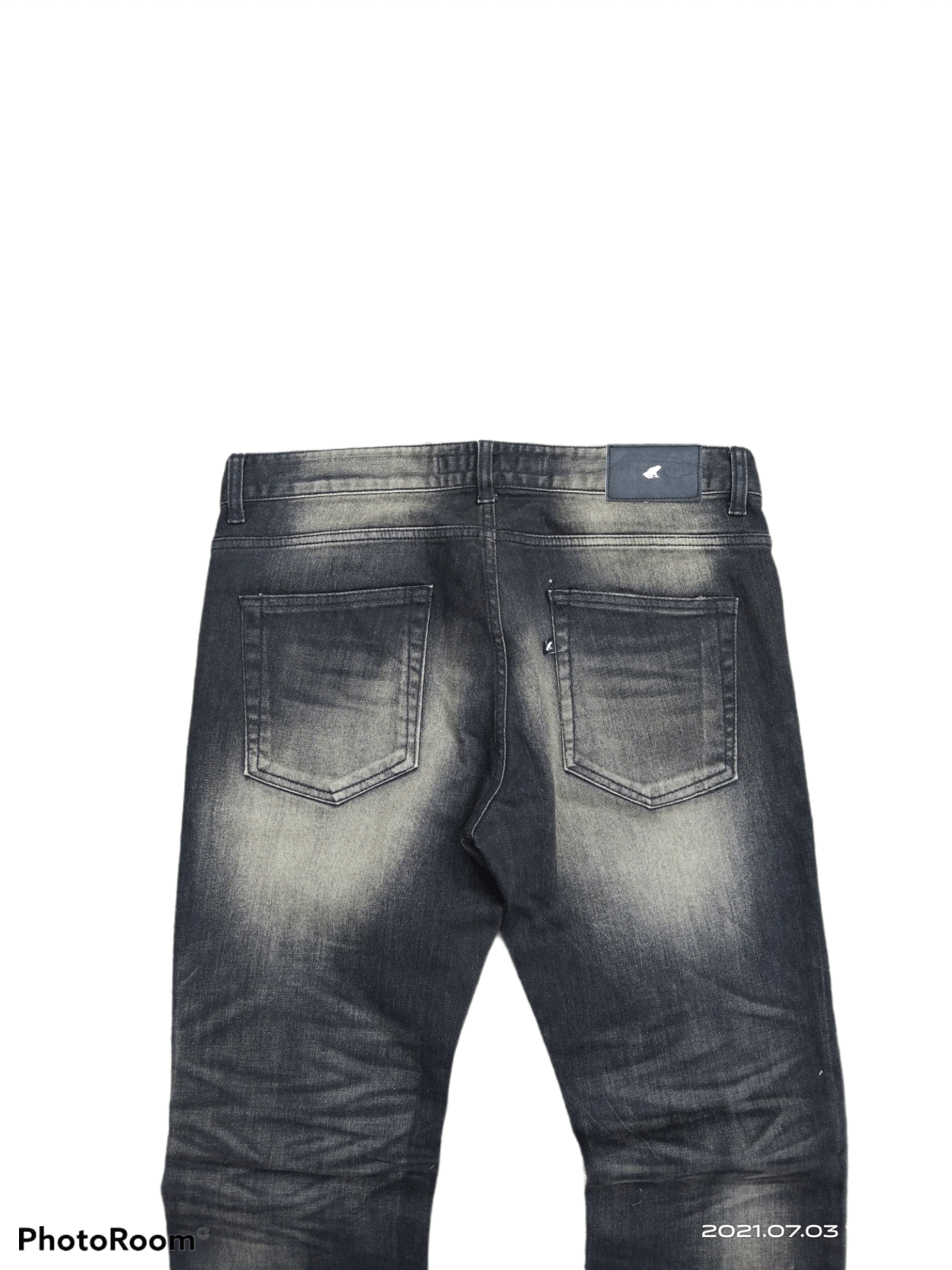 Japanese Brand DiSTRESSED PACTHWORK JAPANESE BRAND WHY PLUSS SEVEN Size US 33 - 4 Thumbnail
