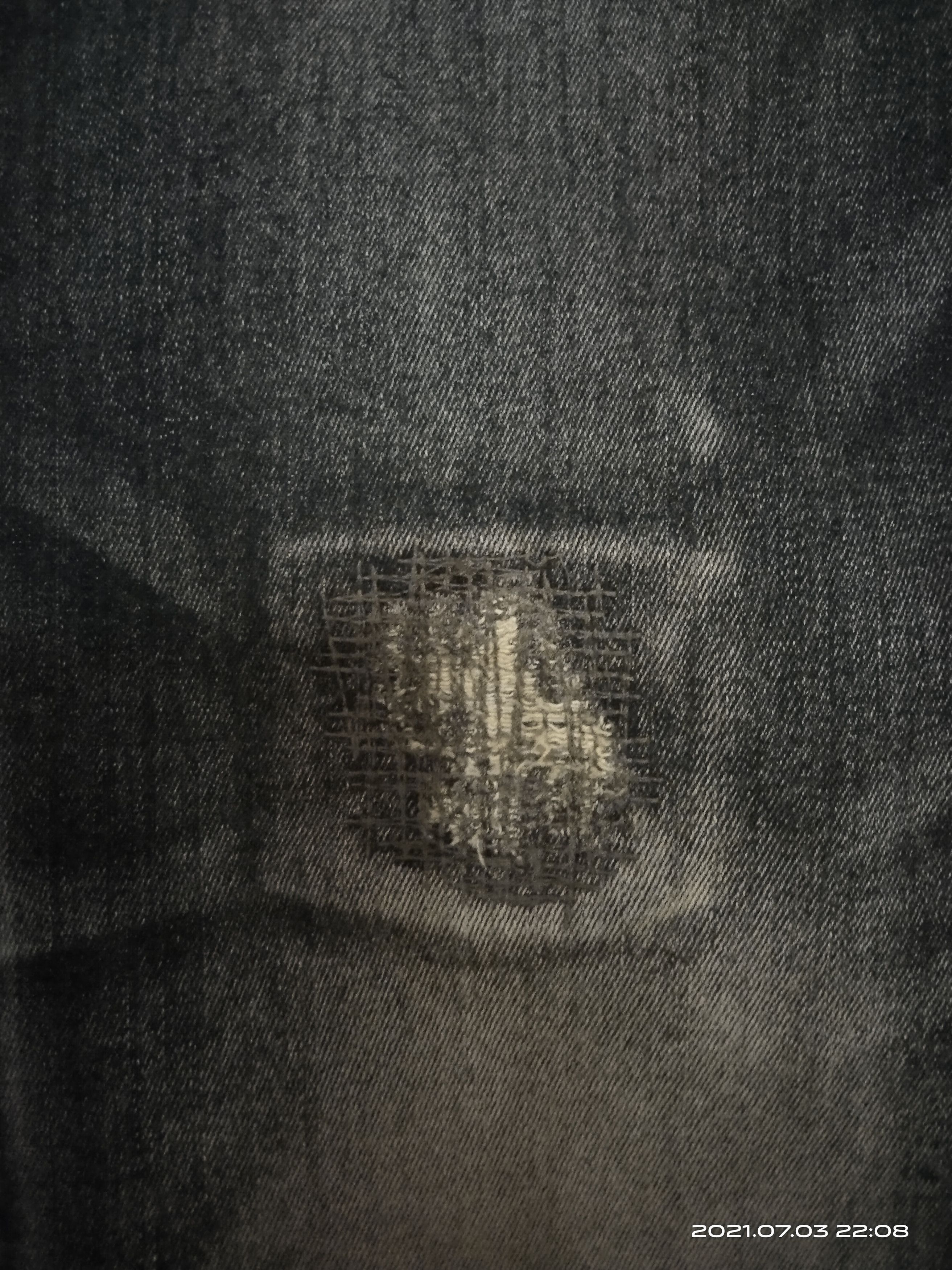 Japanese Brand DiSTRESSED PACTHWORK JAPANESE BRAND WHY PLUSS SEVEN Size US 33 - 5 Thumbnail