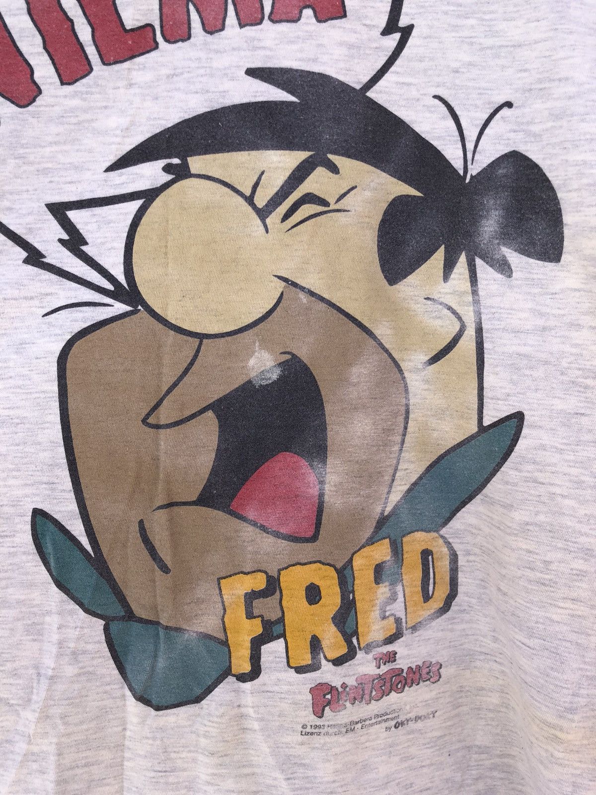 Cartoon Network Vintage 90s Flintstones Fred (Teenage Mutant Ninja Turtles) Size US XL / EU 56 / 4 - 5 Thumbnail