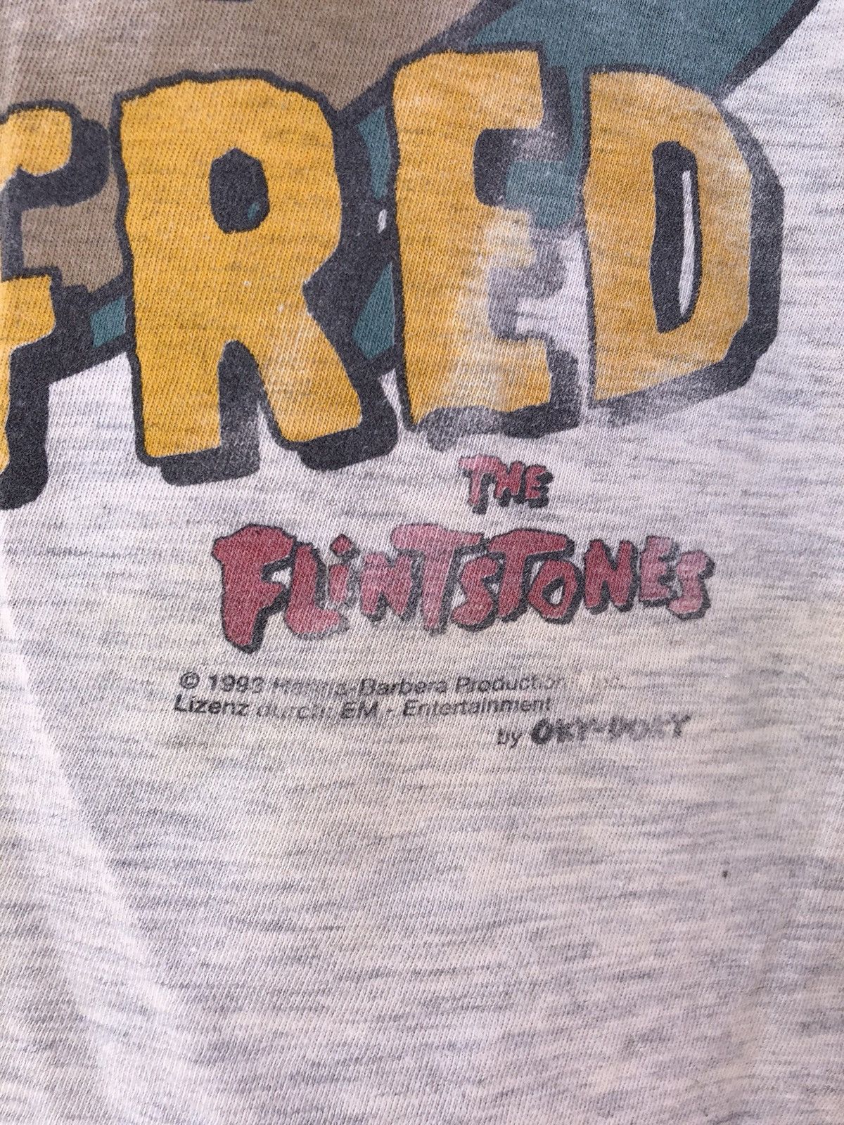 Cartoon Network Vintage 90s Flintstones Fred (Teenage Mutant Ninja Turtles) Size US XL / EU 56 / 4 - 7 Thumbnail