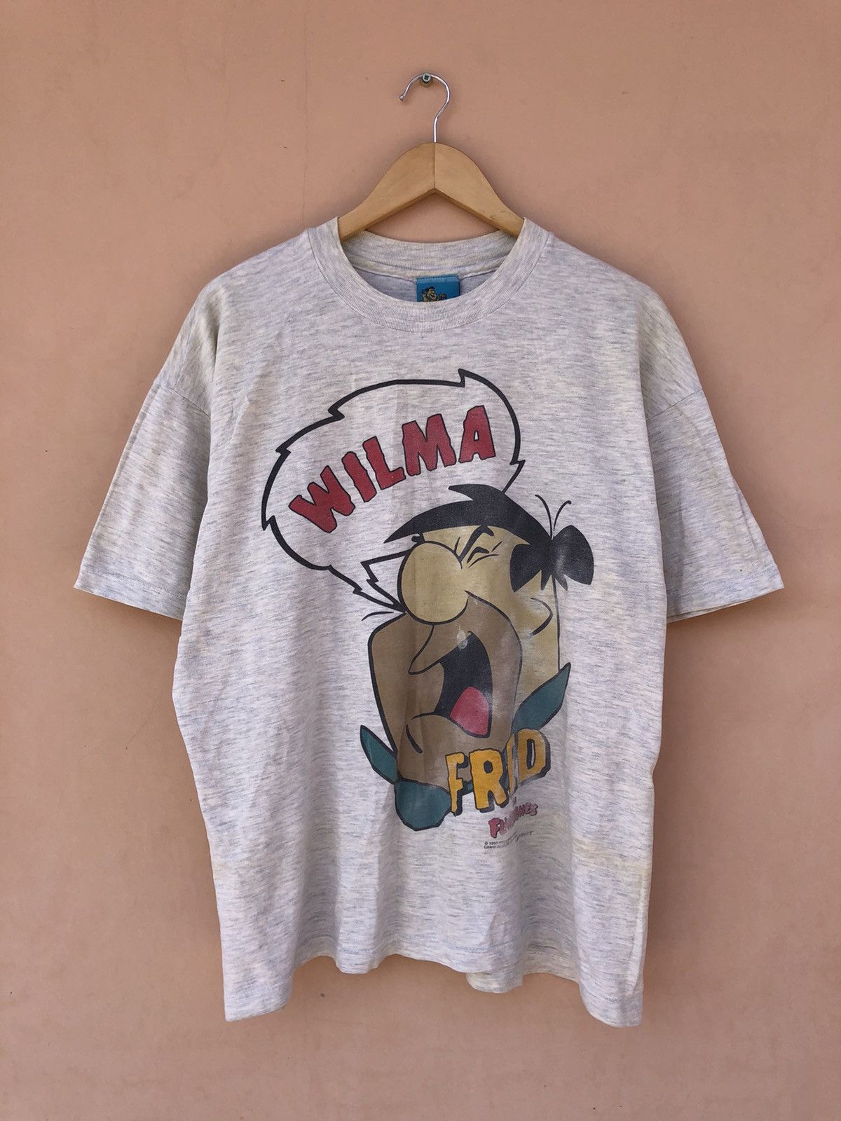 Cartoon Network Vintage 90s Flintstones Fred (Teenage Mutant Ninja Turtles) Size US XL / EU 56 / 4 - 1 Thumbnail