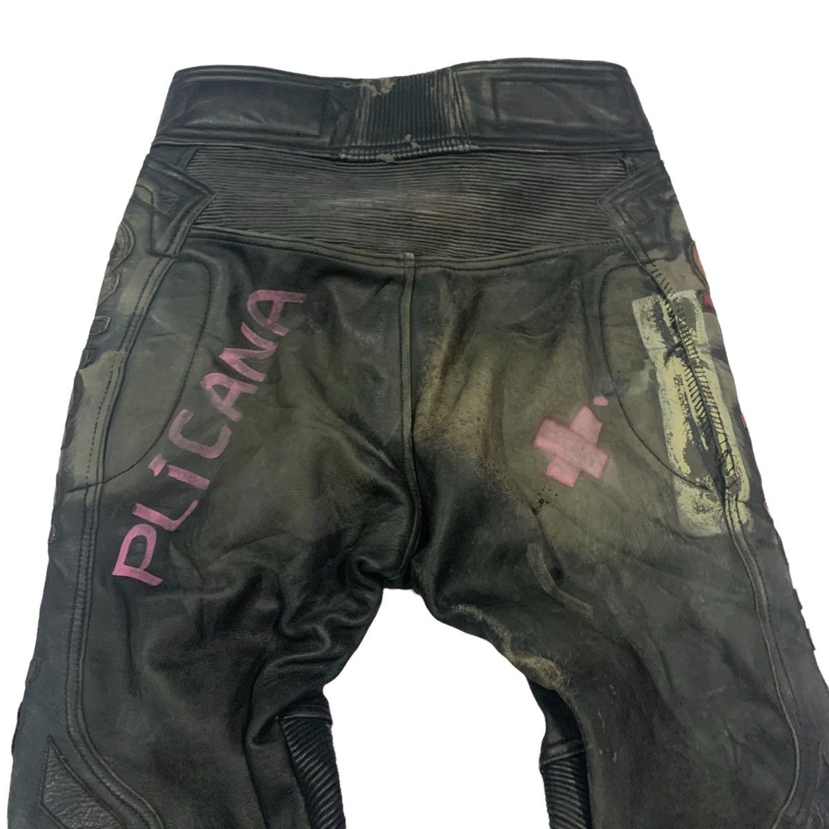 Leather 💥Plicana Racing Leather Pants Size US 29 - 10 Thumbnail