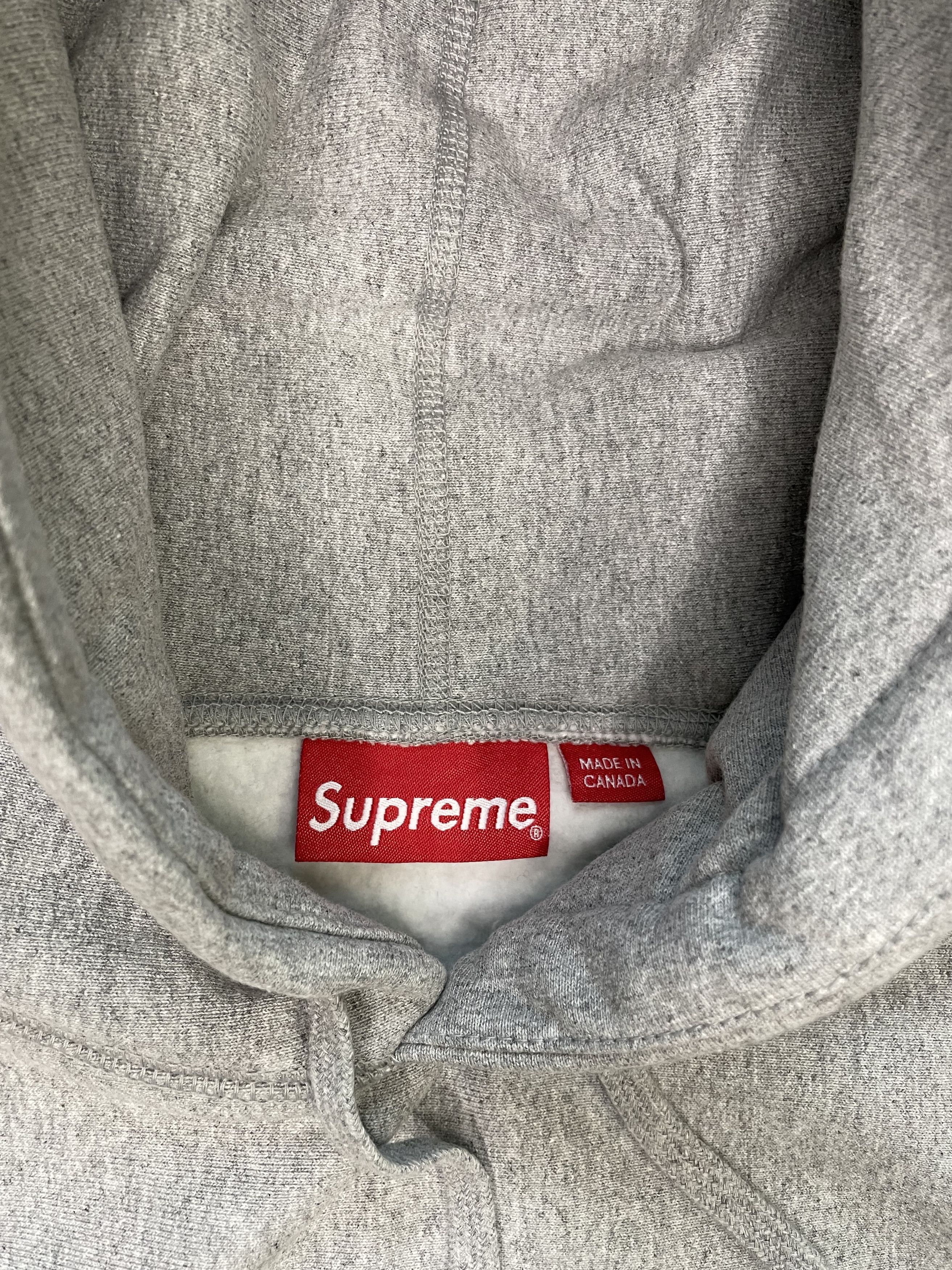 Supreme Supreme Water Arc Hooded Sweatshirt Heather Grey Size US L / EU 52-54 / 3 - 5 Thumbnail