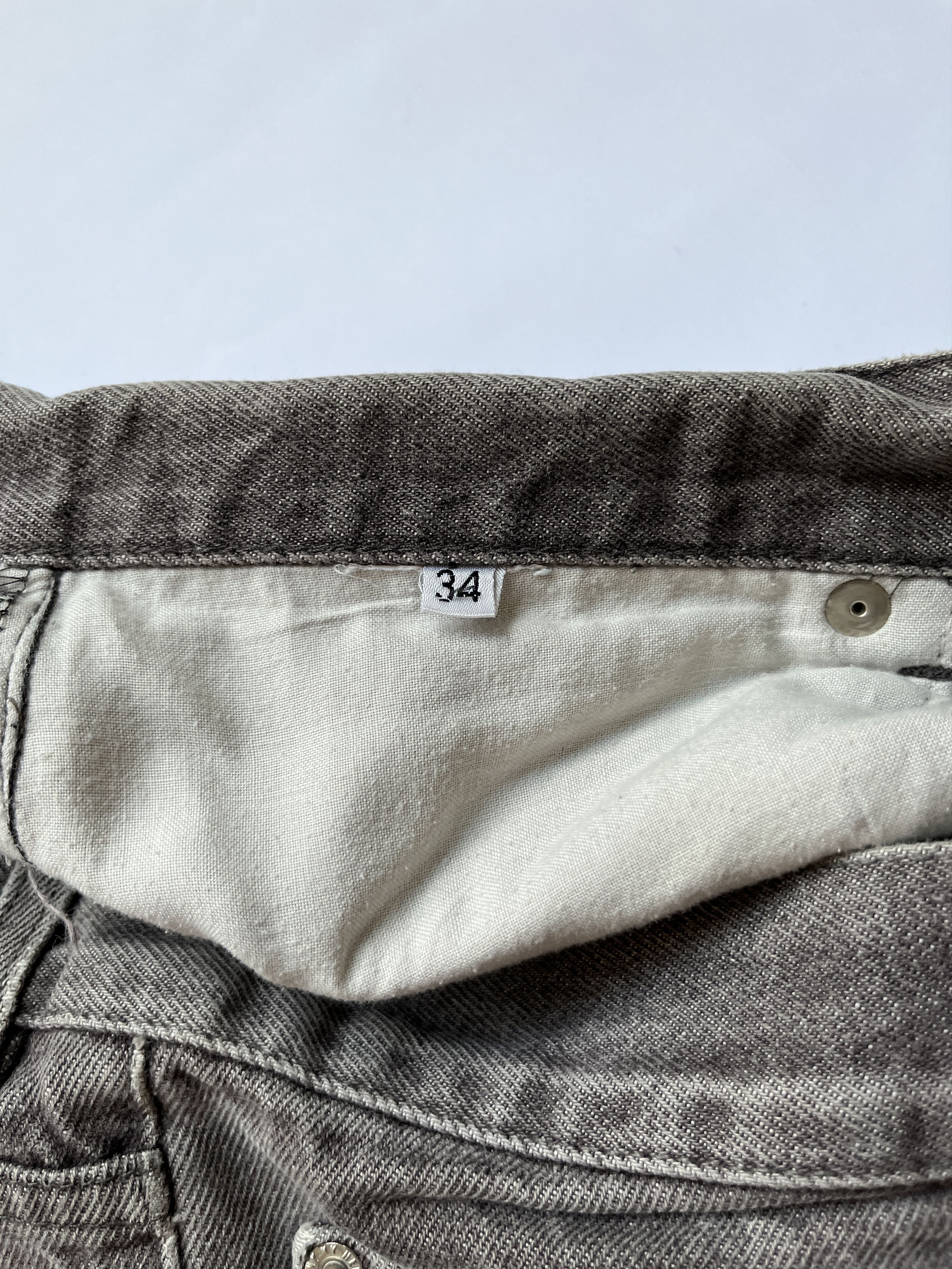 Helmut Lang ⚡️QUICK SALE⚡️Helmut Lang Grey Jeans Denim Shorts Size US 34 / EU 50 - 3 Thumbnail