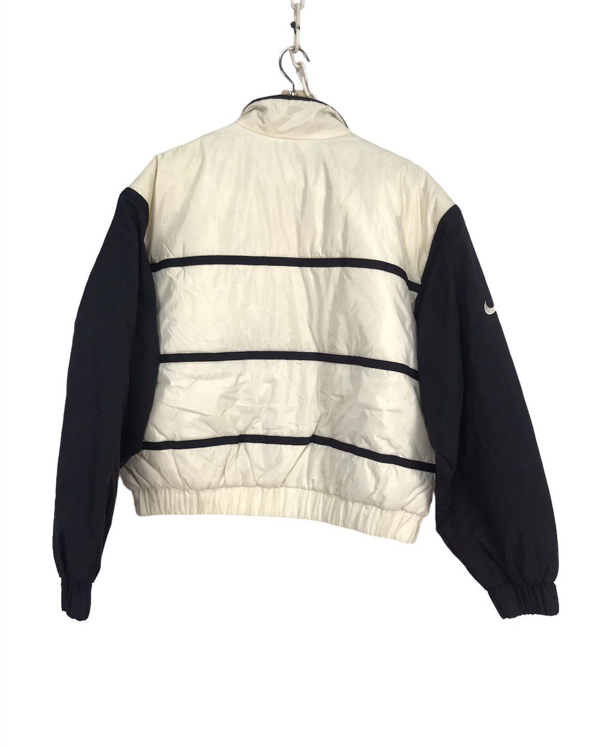 Nike × Vintage Vintage nike distressed down puffer jacket Size L / US 10 / IT 46 - 2 Thumbnail