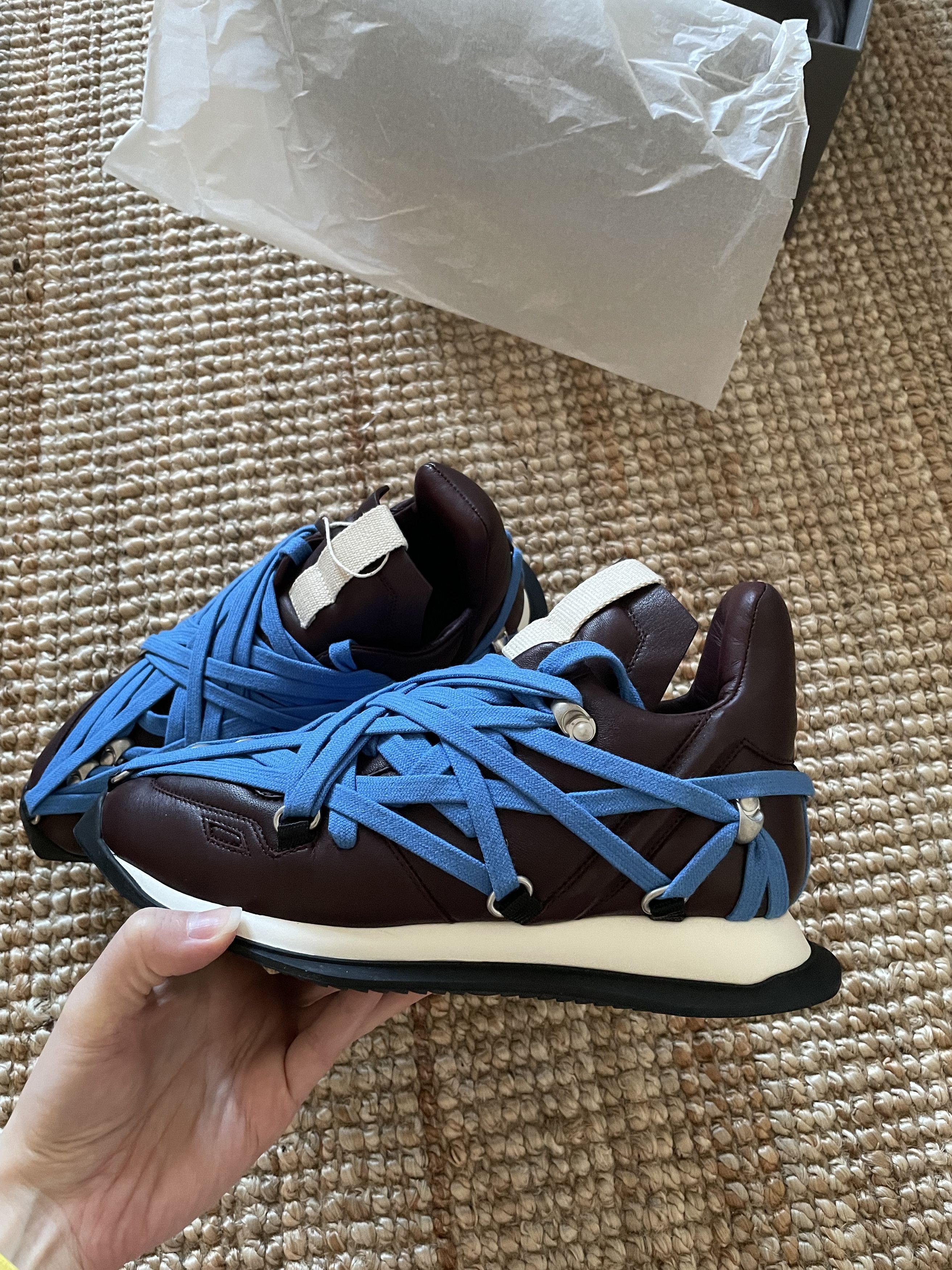 Rick Owens EU 36 Rick Owens Maximal Megalaced Runner FW20 "PERFORMA" Size US 5 / EU 37 - 8 Thumbnail