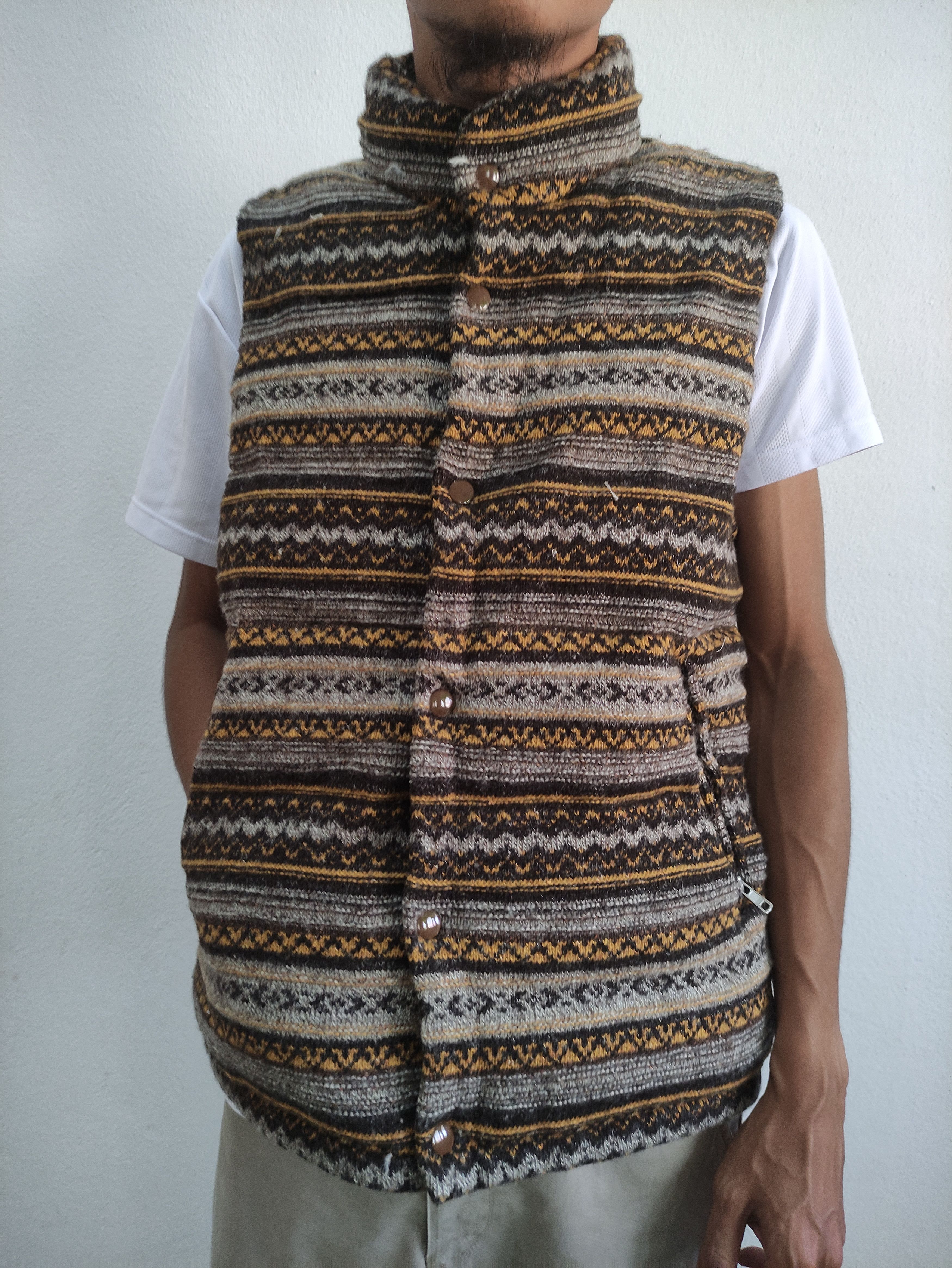 Japanese Brand × United Arrows × monkey time Monkey Time United Arrows Wool Down Vest Jacket Size US M / EU 48-50 / 2 - 9 Thumbnail