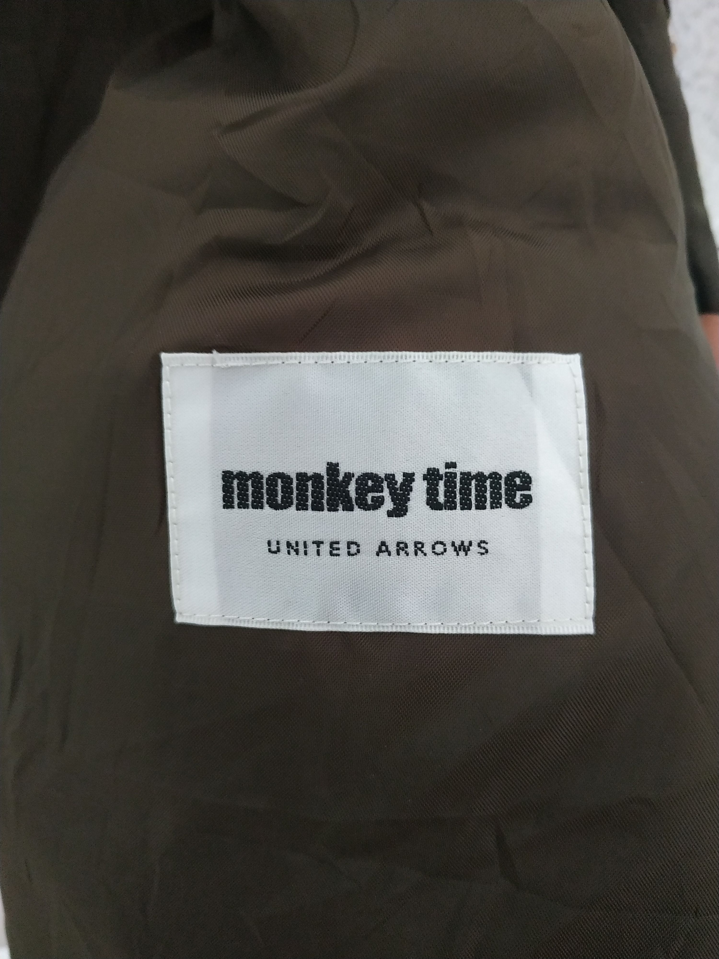 Japanese Brand × United Arrows × monkey time Monkey Time United Arrows Wool Down Vest Jacket Size US M / EU 48-50 / 2 - 5 Thumbnail