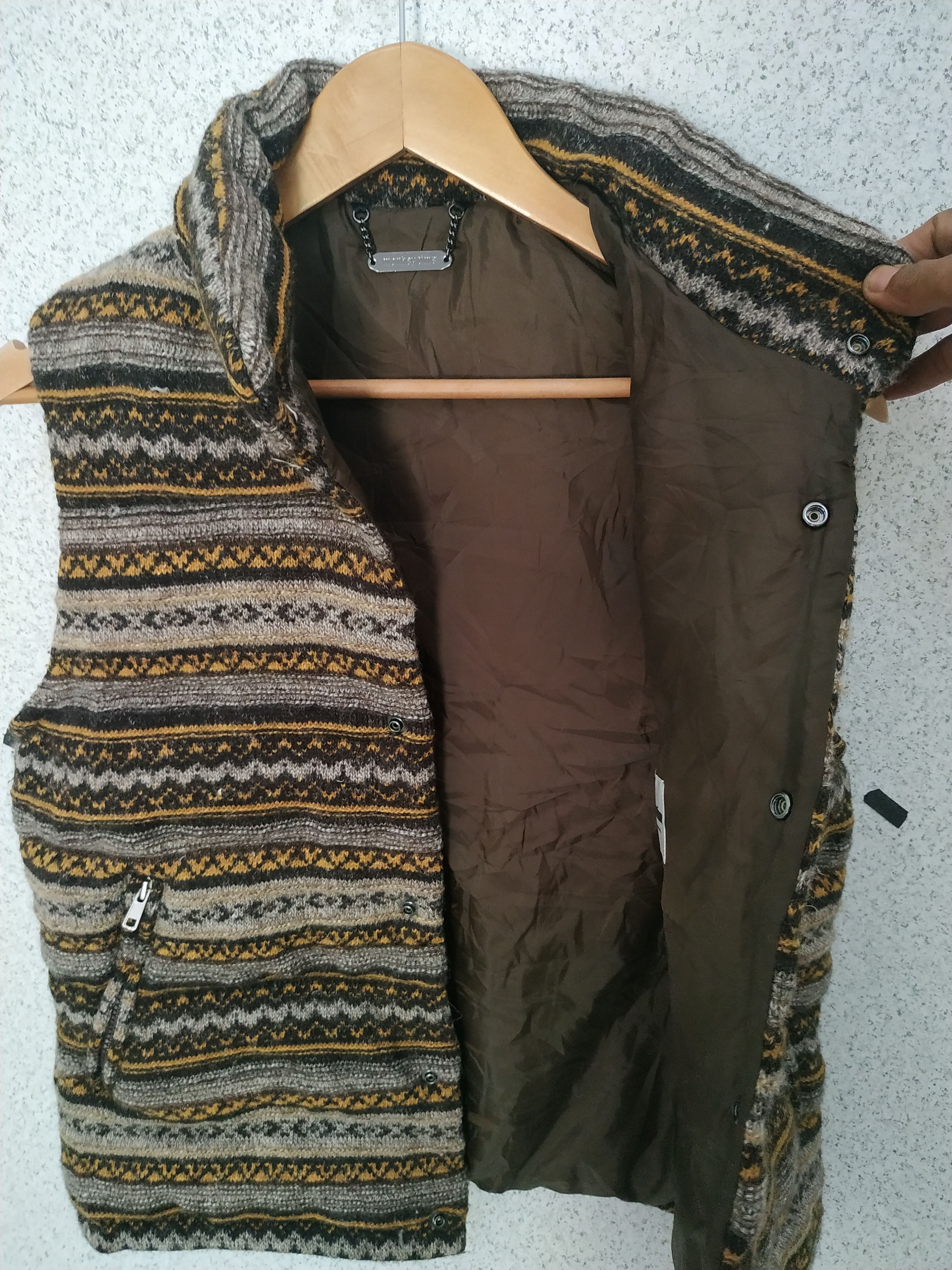 Japanese Brand × United Arrows × monkey time Monkey Time United Arrows Wool Down Vest Jacket Size US M / EU 48-50 / 2 - 4 Thumbnail