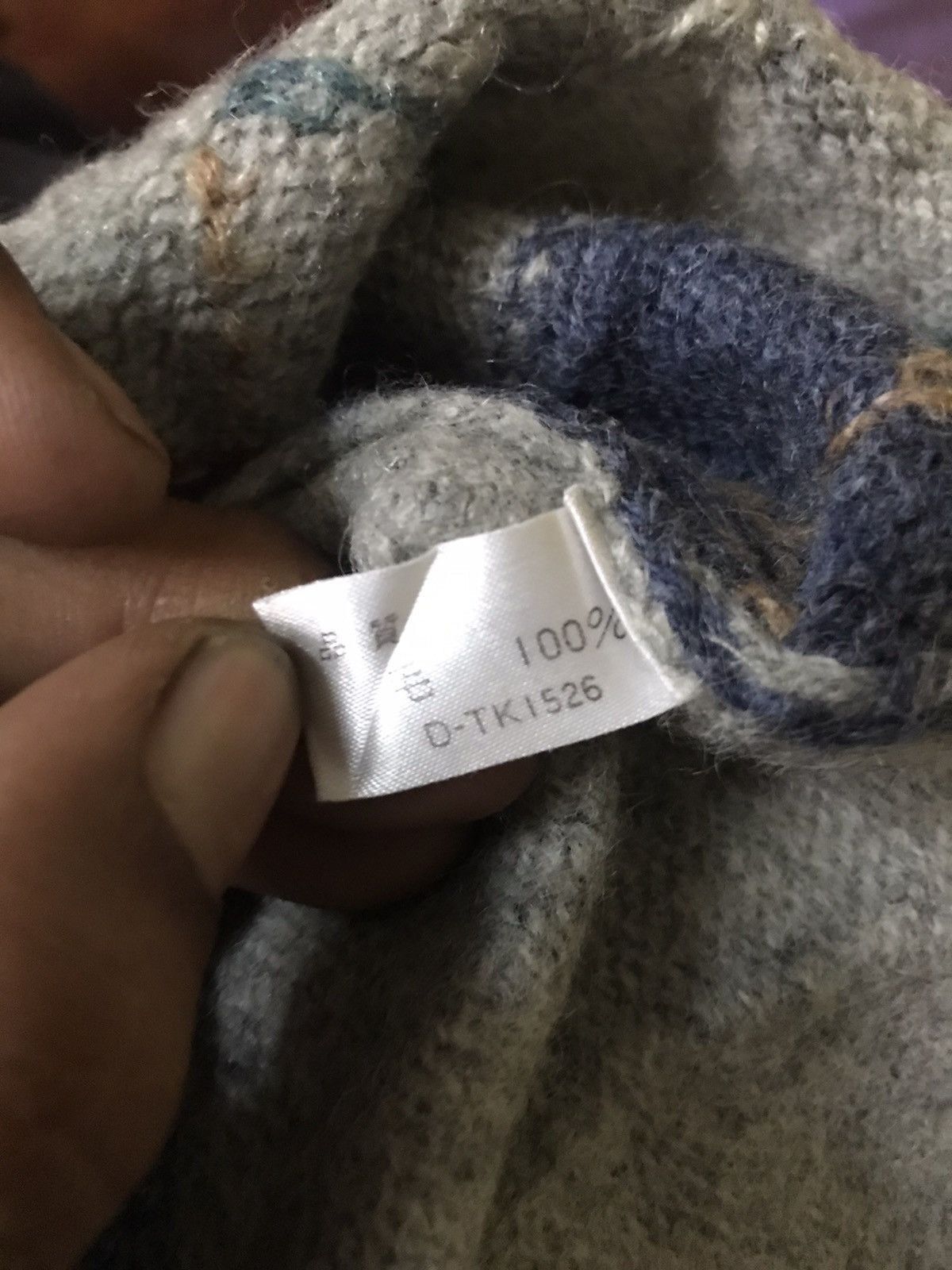 Japanese Brand × Vintage Vintage wool knit sweatshirt by greed Size US M / EU 48-50 / 2 - 4 Thumbnail