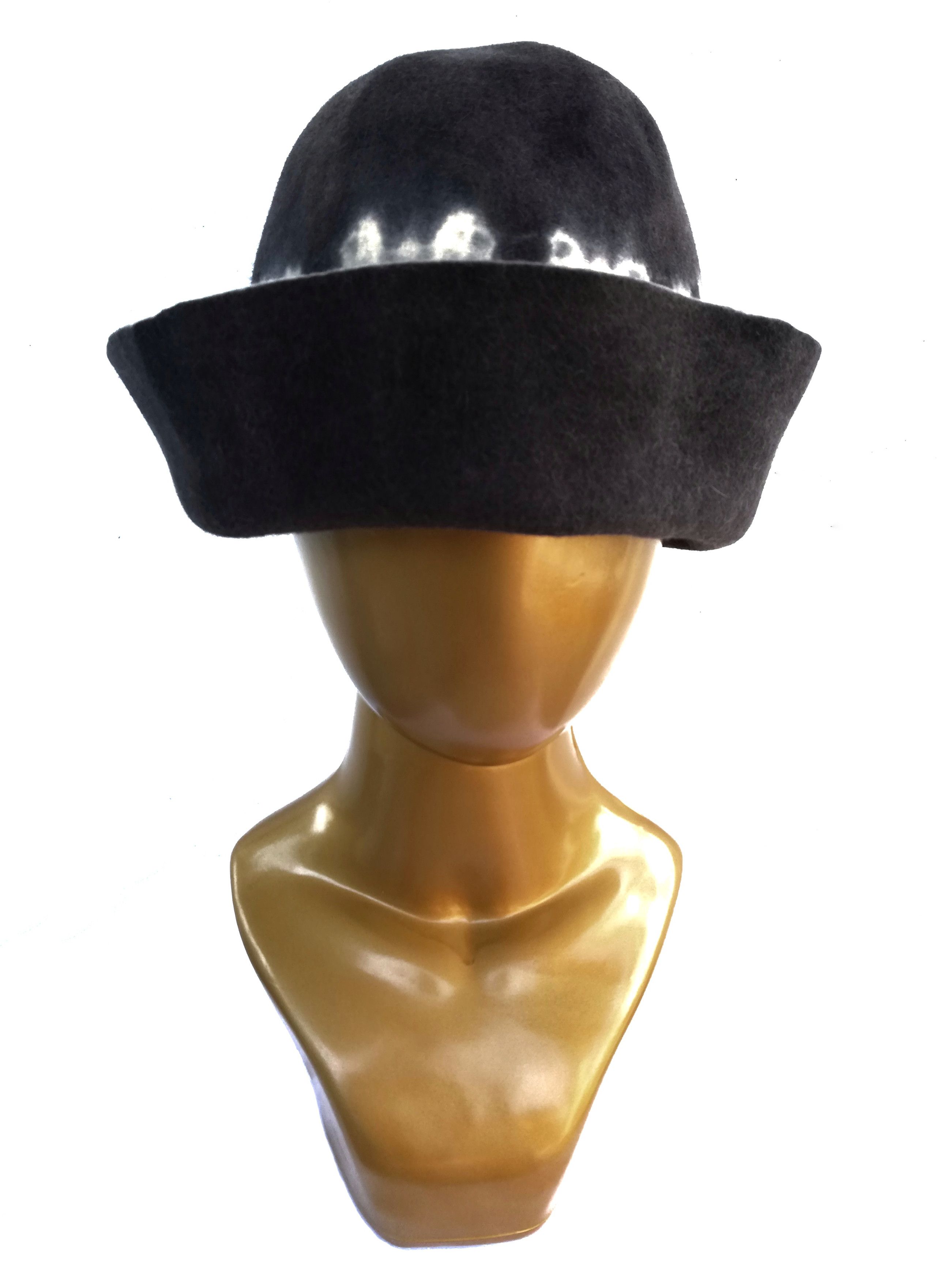 Designer × Japanese Brand 🔥DOPE Iconic Nafi De Luca Design Tie Dye Wool Bucket Hat Size ONE SIZE - 4 Thumbnail