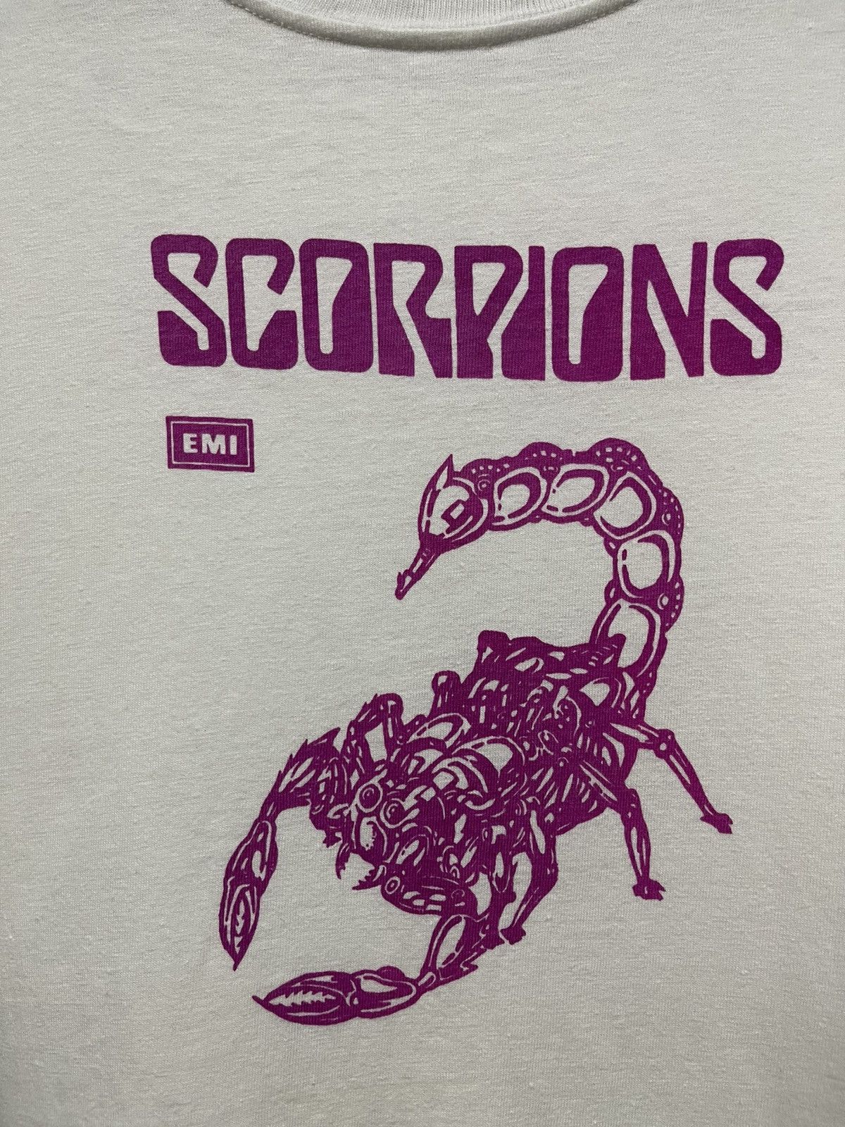 Band Tees × Vintage Vintage 90s Scorpions Emi Promo Tee Bootleg Size US M / EU 48-50 / 2 - 2 Thumbnail