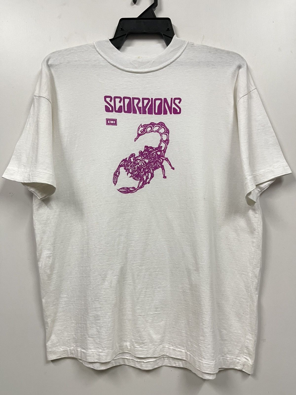 Band Tees × Vintage Vintage 90s Scorpions Emi Promo Tee Bootleg Size US M / EU 48-50 / 2 - 1 Thumbnail