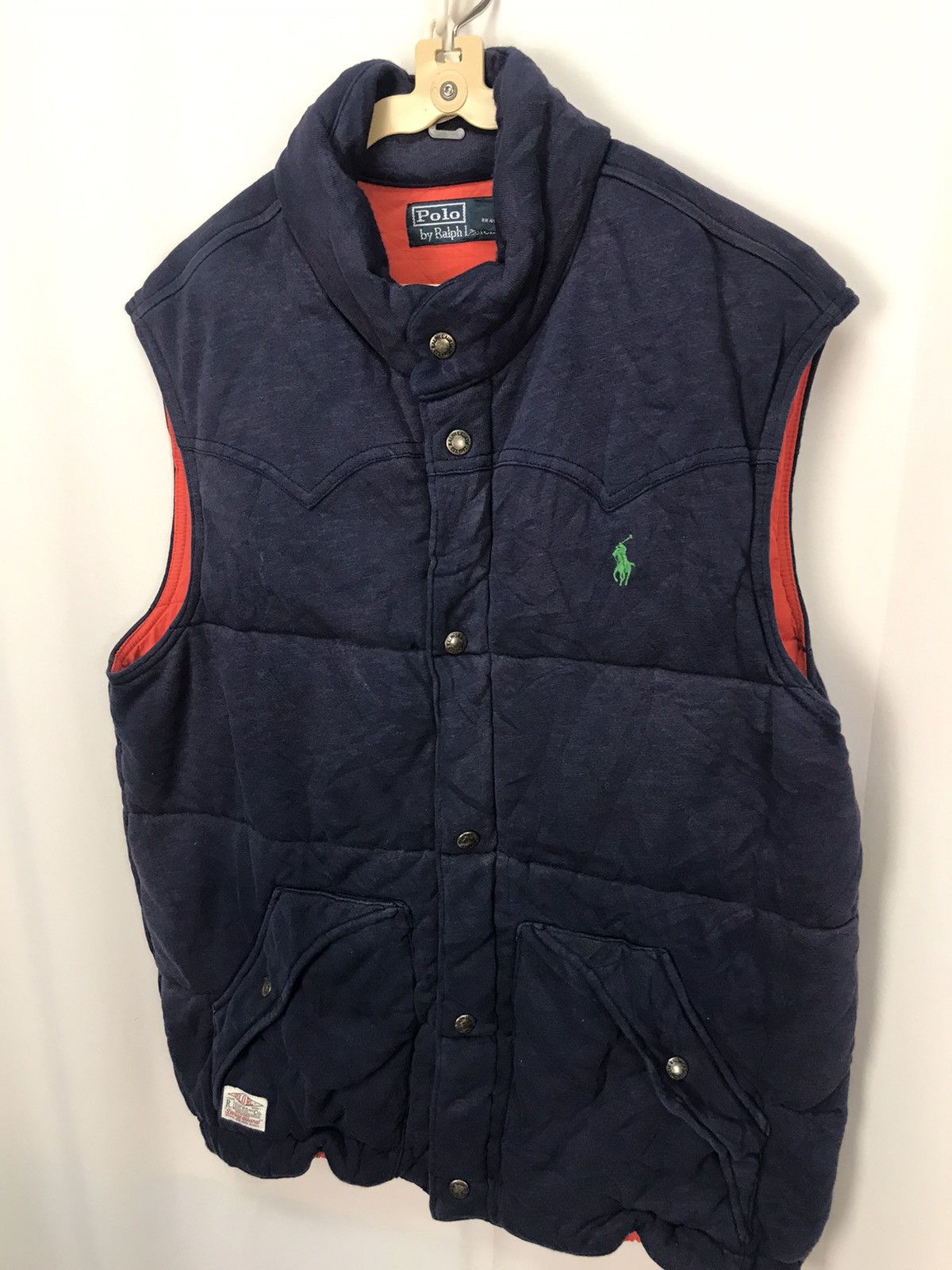 Polo Ralph Lauren Polo Ralph Lauren down puffer zipper sleeveless jacket Size US M / EU 48-50 / 2 - 8 Thumbnail