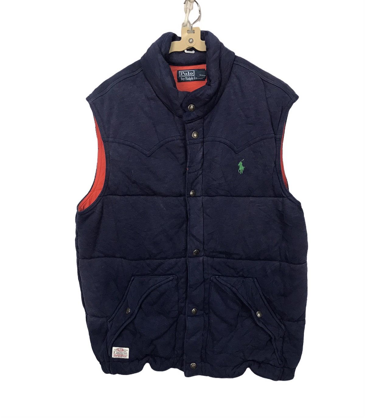 Polo Ralph Lauren Polo Ralph Lauren down puffer zipper sleeveless jacket Size US M / EU 48-50 / 2 - 2 Thumbnail