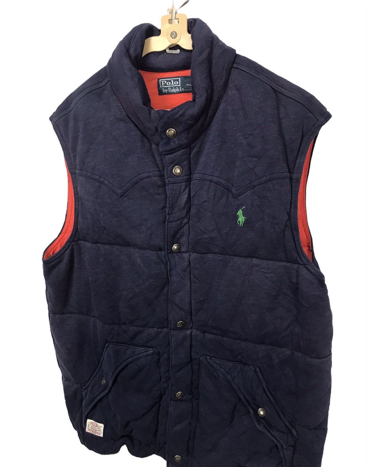 Polo Ralph Lauren Polo Ralph Lauren down puffer zipper sleeveless jacket Size US M / EU 48-50 / 2 - 1 Thumbnail
