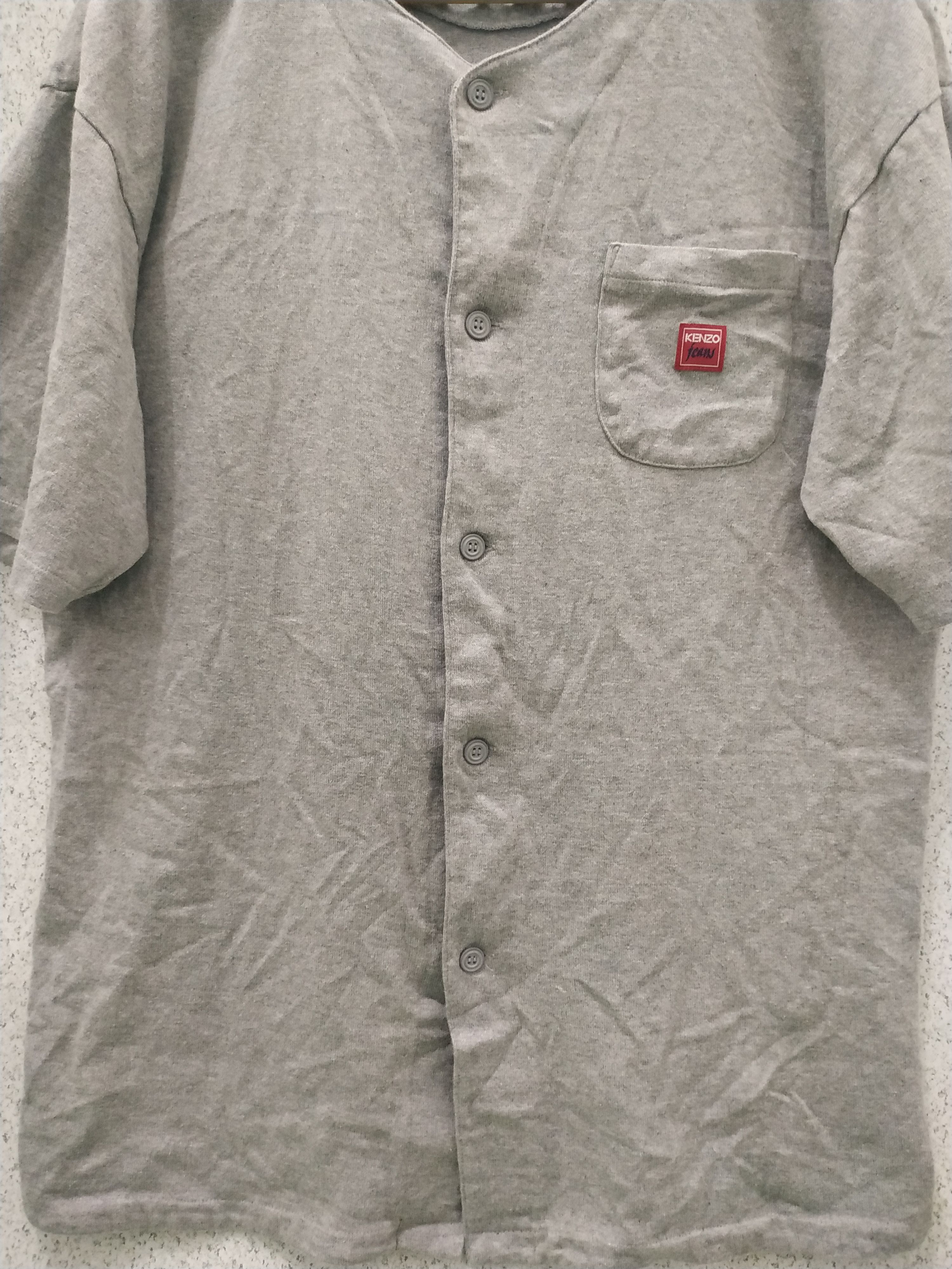 Designer × Kenzo × Vintage Vintage Kenzo Jeans Button Up Shirt Size US L / EU 52-54 / 3 - 3 Thumbnail