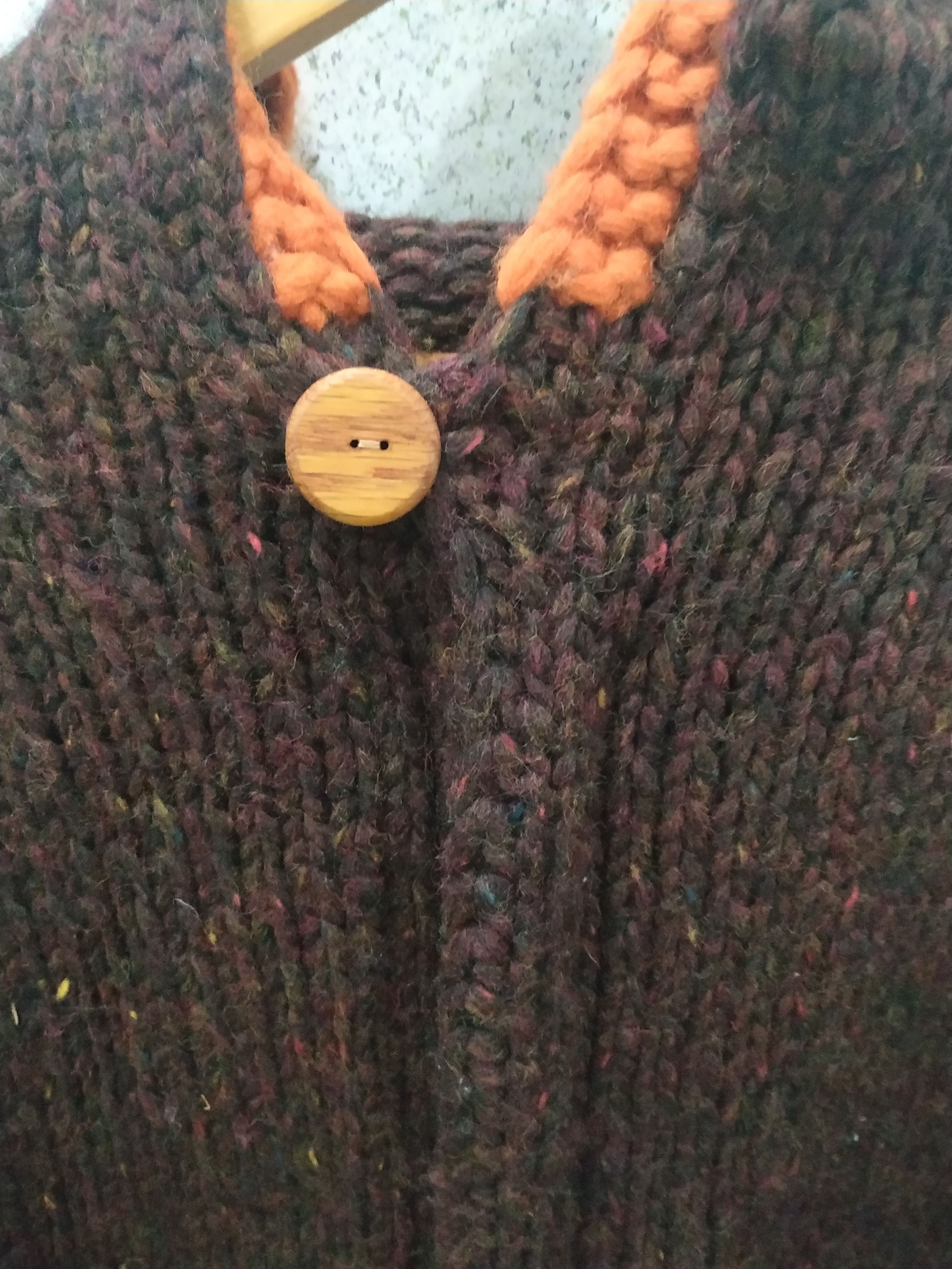 Vintage Vintage Canadian Sweater Handknit Hooded Wool Cardigan Size US M / EU 48-50 / 2 - 4 Thumbnail