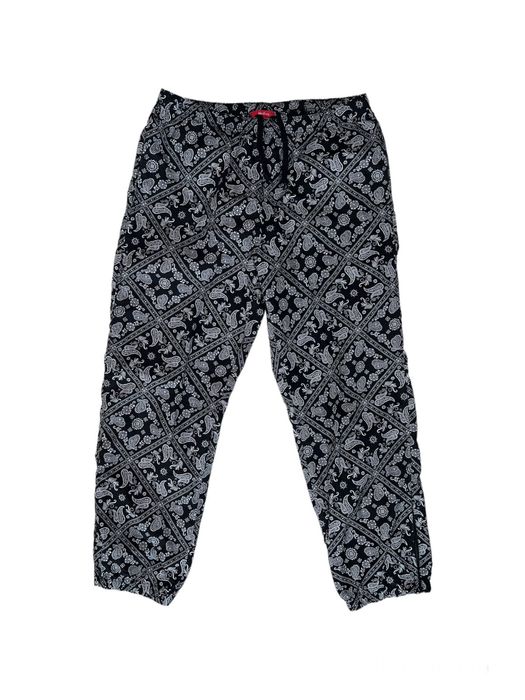 Supreme Paneled Track Pant (FW22) Black Men's - FW22 - US