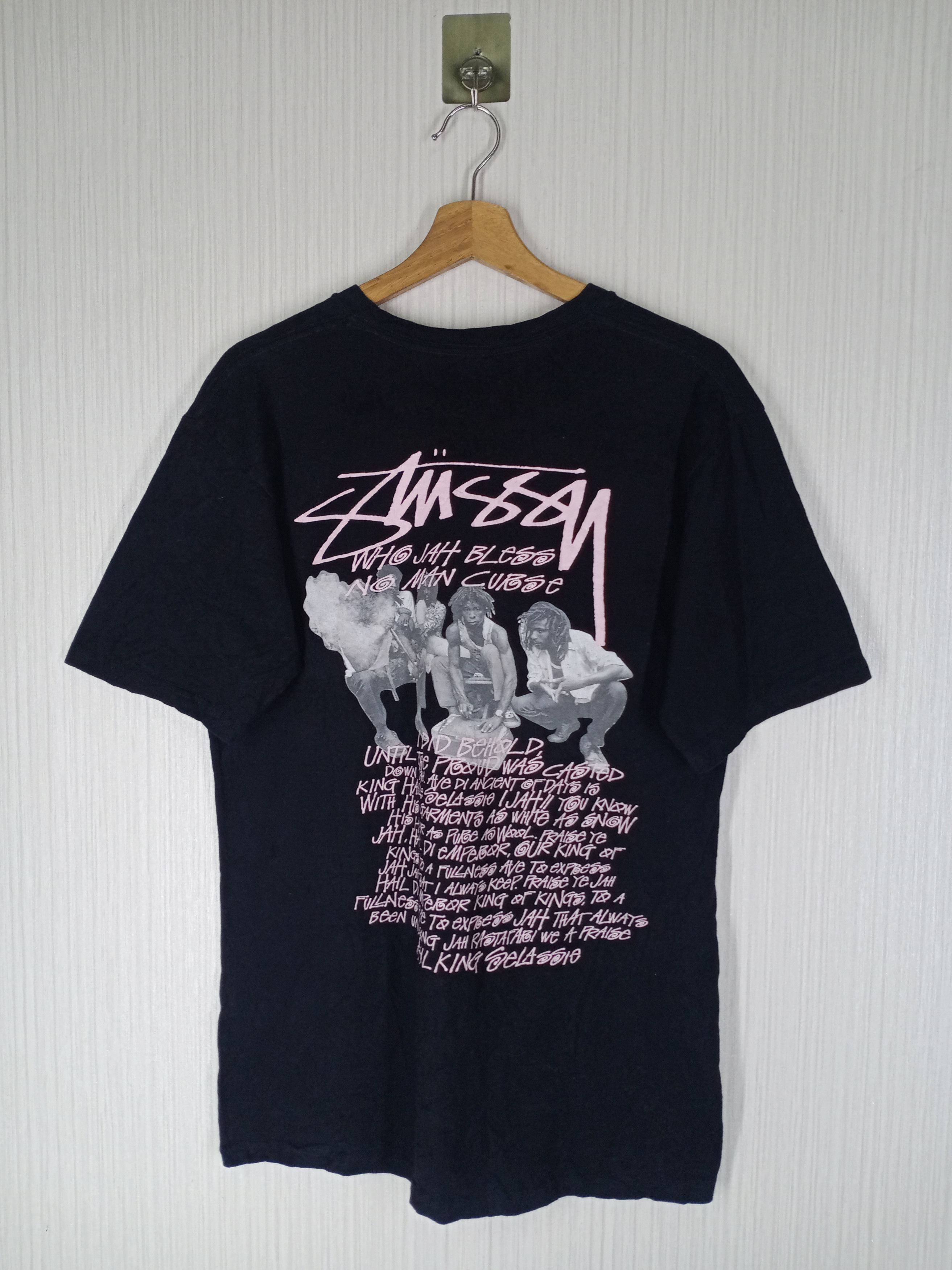 Stussy × Vintage Conquering Lion Of The Tribe Of Stussy Tee Size US M / EU 48-50 / 2 - 1 Thumbnail