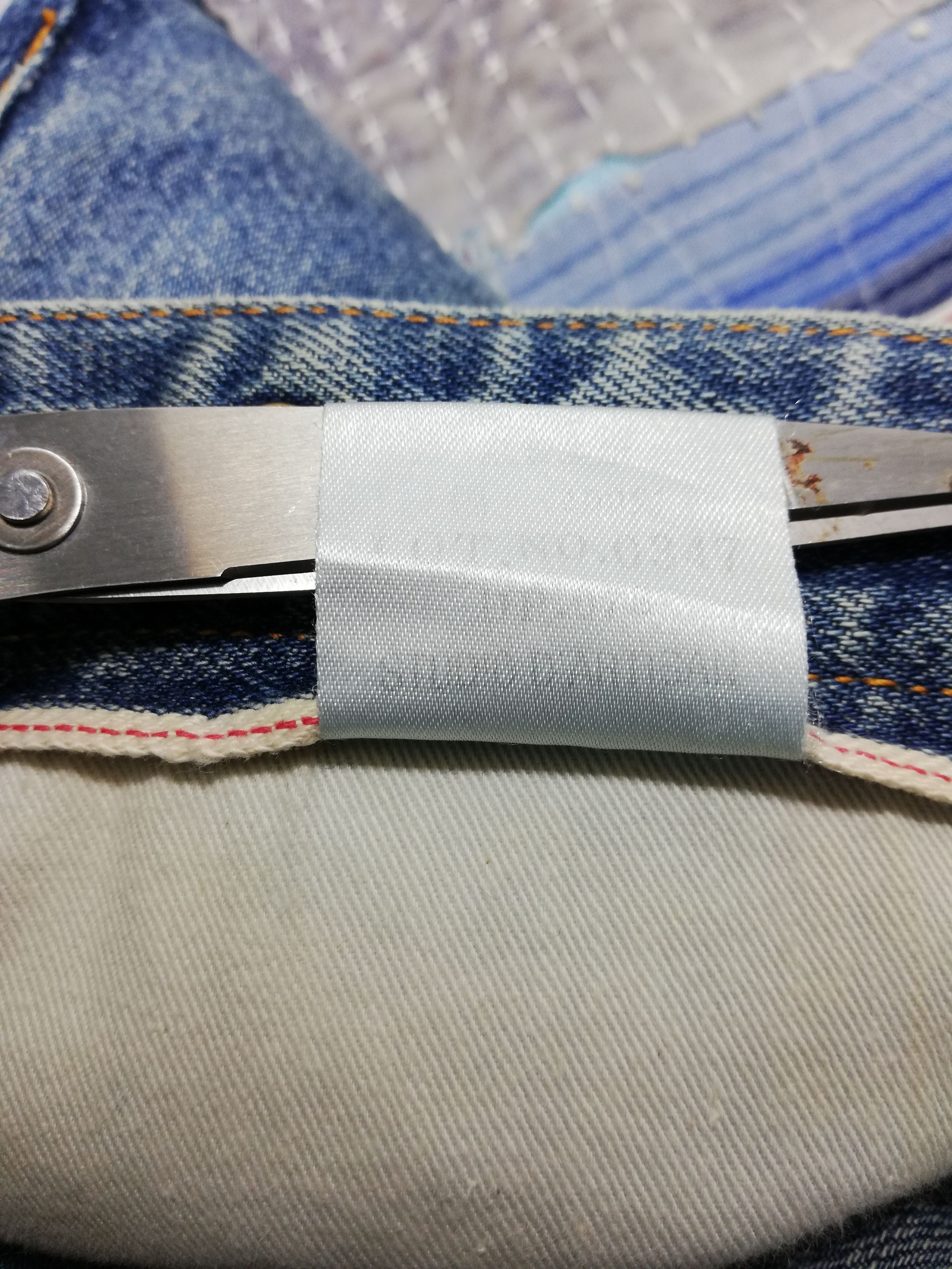 Studio D'Artisan 🔥DOPE🇯🇵 ICONIC Reconstume Okabilly Boro Patchwork Buckle Size US 30 / EU 46 - 14 Thumbnail