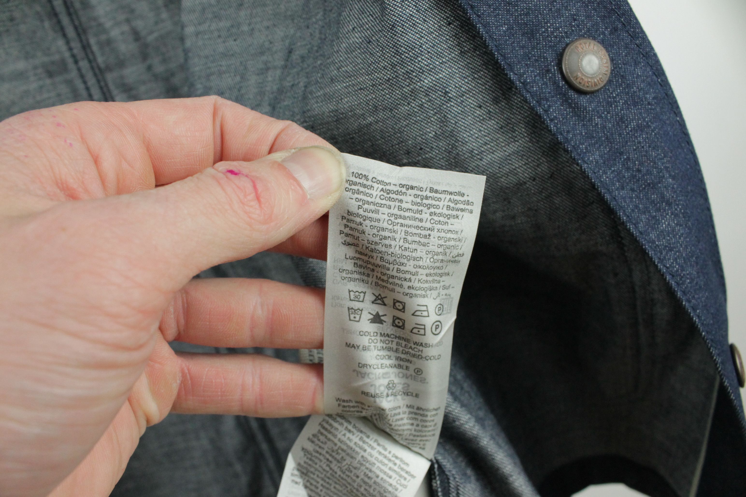 Jack & Jones Jack&Jones Royal Worker R237 RDD Selvedge Jacket Size US M / EU 48-50 / 2 - 15 Thumbnail