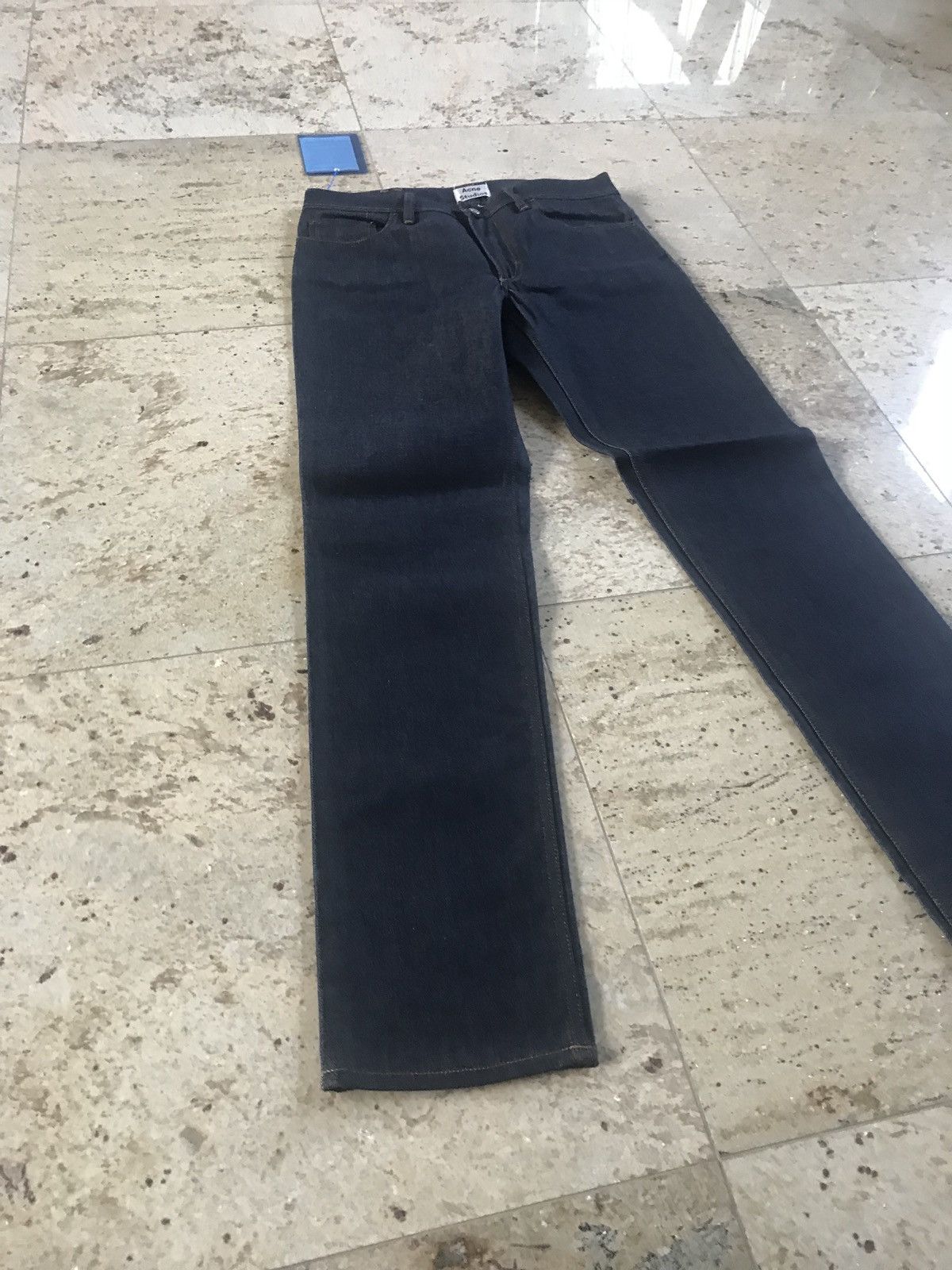 Acne Studios 31 x 34 South Denim Indigo Size US 31 - 4 Thumbnail