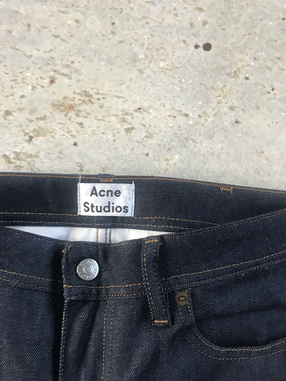 Acne Studios 31 x 34 South Denim Indigo Size US 31 - 7 Thumbnail