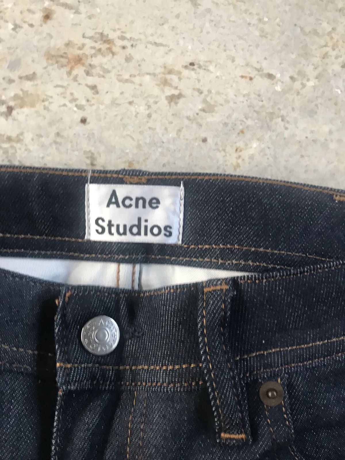 Acne Studios 31 x 34 South Denim Indigo Size US 31 - 8 Thumbnail