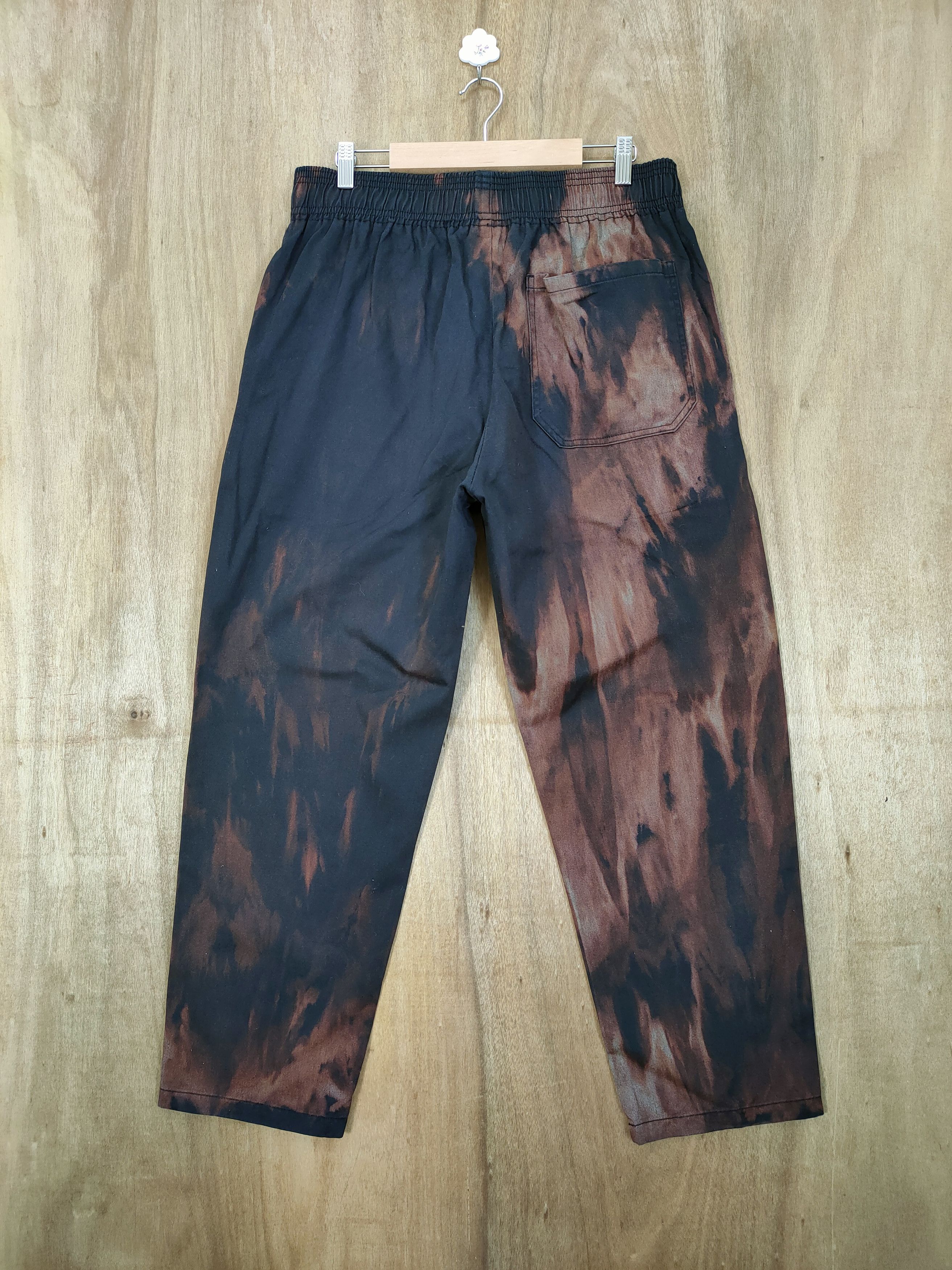Japanese Brand GU FIRE COZY STYLE SPRING WAIST EASY PANTS Size US 34 / EU 50 - 1 Thumbnail