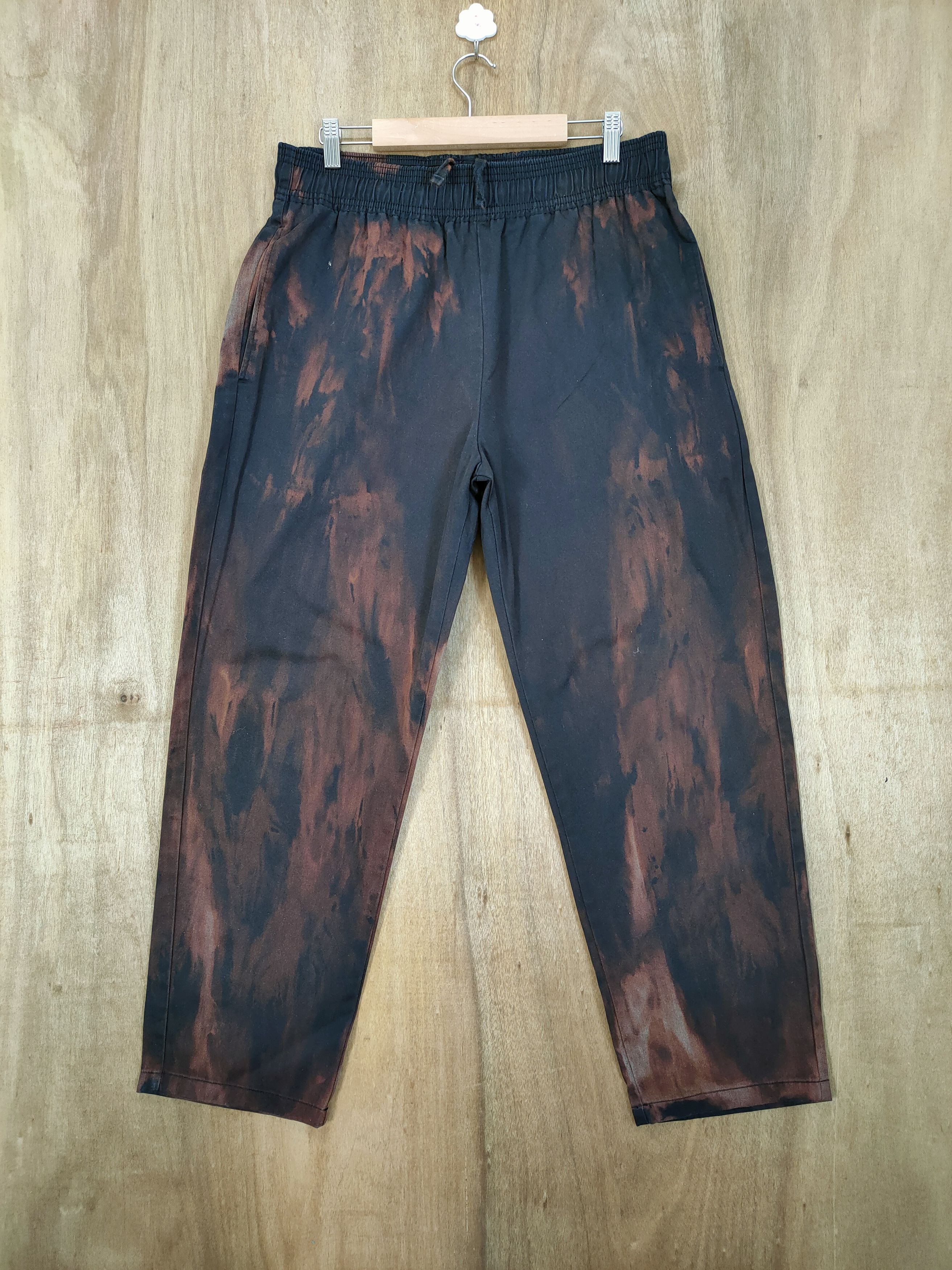 Japanese Brand GU FIRE COZY STYLE SPRING WAIST EASY PANTS Size US 34 / EU 50 - 2 Thumbnail