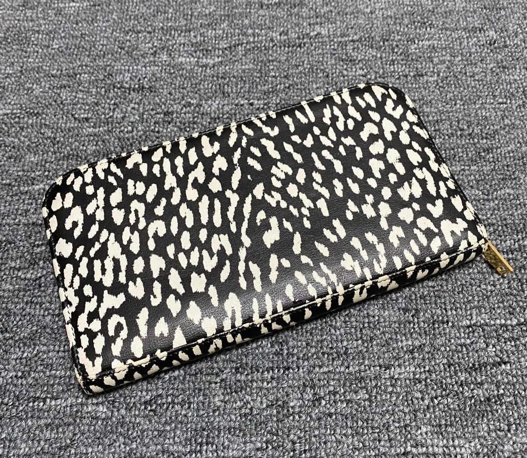 Saint Laurent Leopard print clutch bag