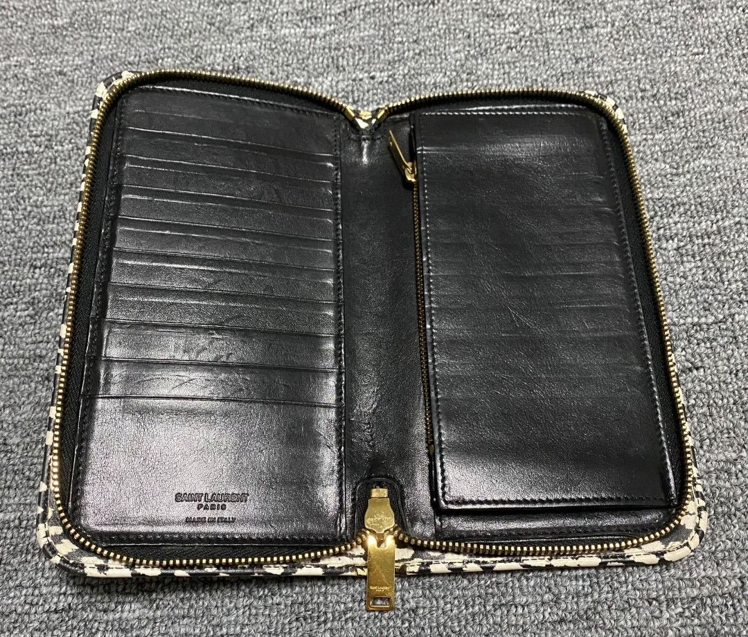 Saint Laurent Leopard print clutch bag